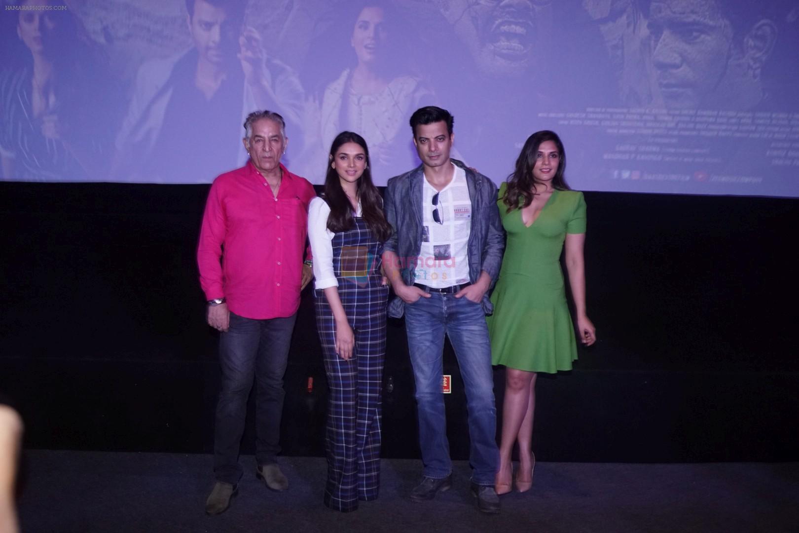 Richa Chadda, Rahul Bhat,Aditi Rao Hydari, Dalip Tahil At Trailer Launch Of Film Daas Dev on 14th Feb 2018