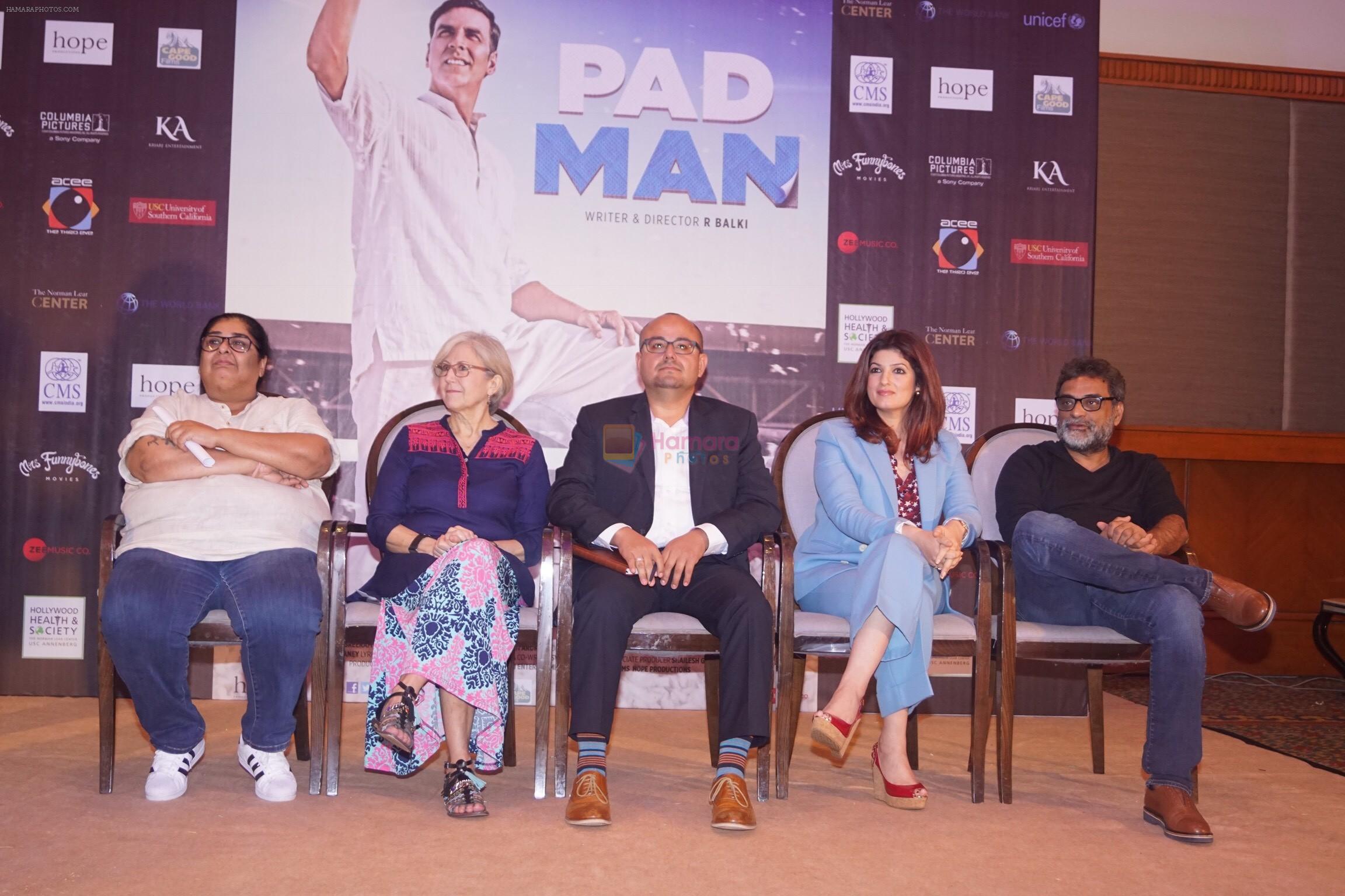 Twinkle Khanna, R Balki share stage with Victor Orozco World Bank on 14th Feb 2018