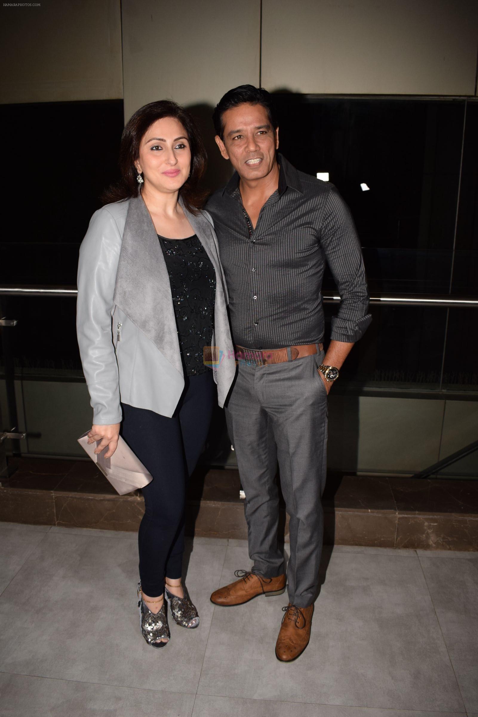 Anup Soni, Juhi Babbar at the Special Screening Of Aiyaary on 15th Feb 2018