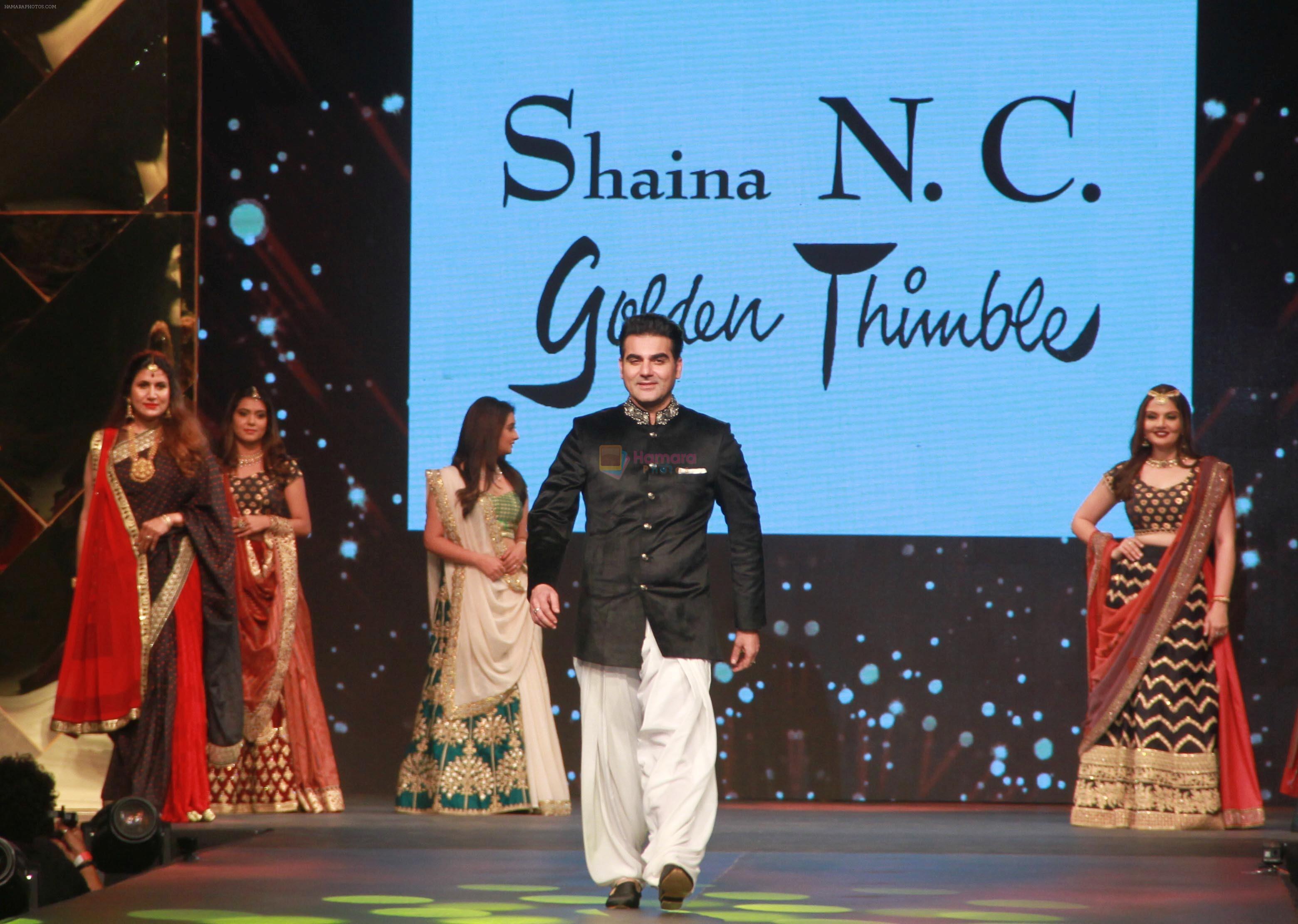 Arbaaz Khan at Caring With Style Abu Jani Sandeep Khosla & Shaina NC Fashion Show To Raise Funds For Cancer Patient Aid Association