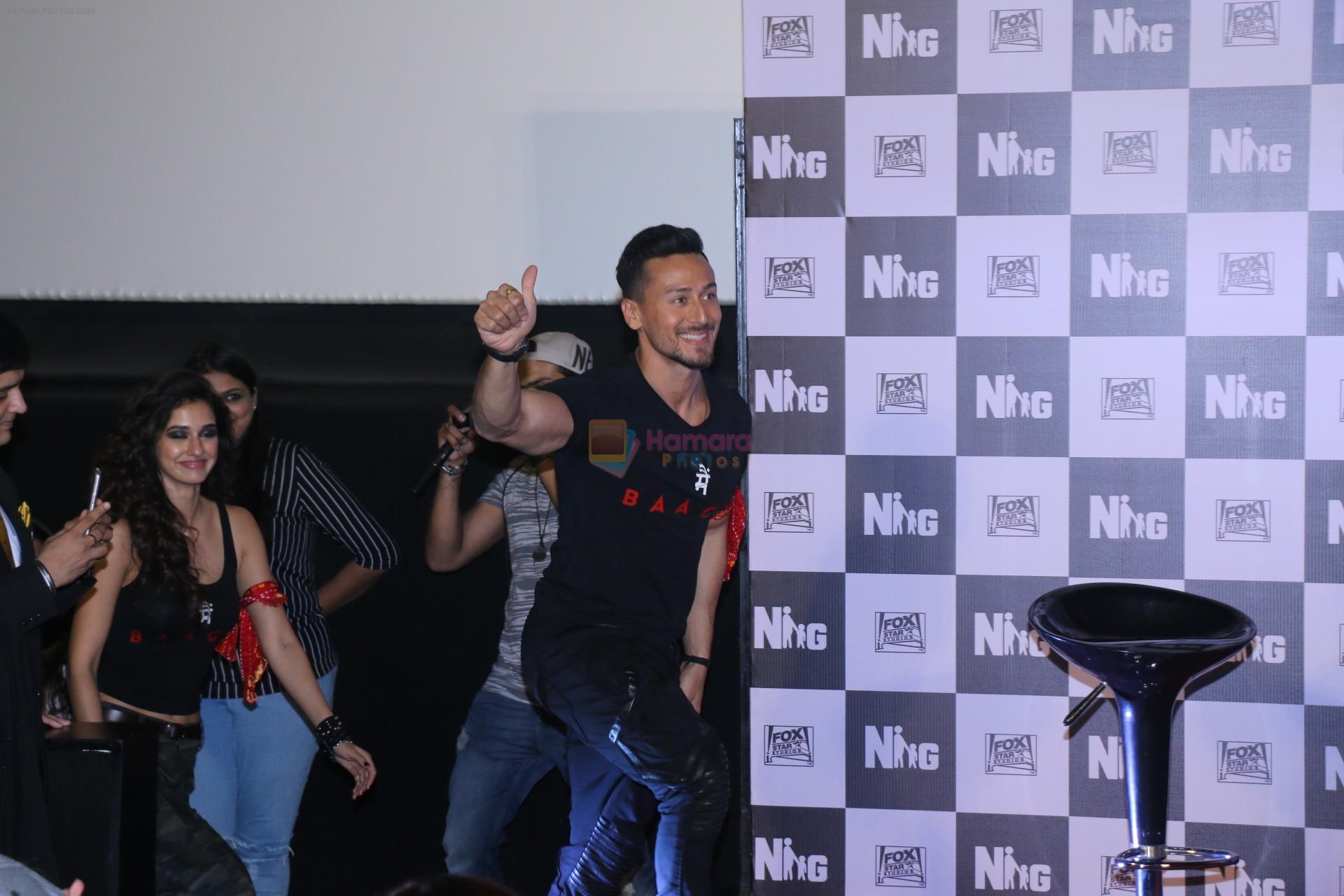 Tiger Shroff at the Trailer launch of Baaghi 2 in PVR, Lower Parel, Mumbai