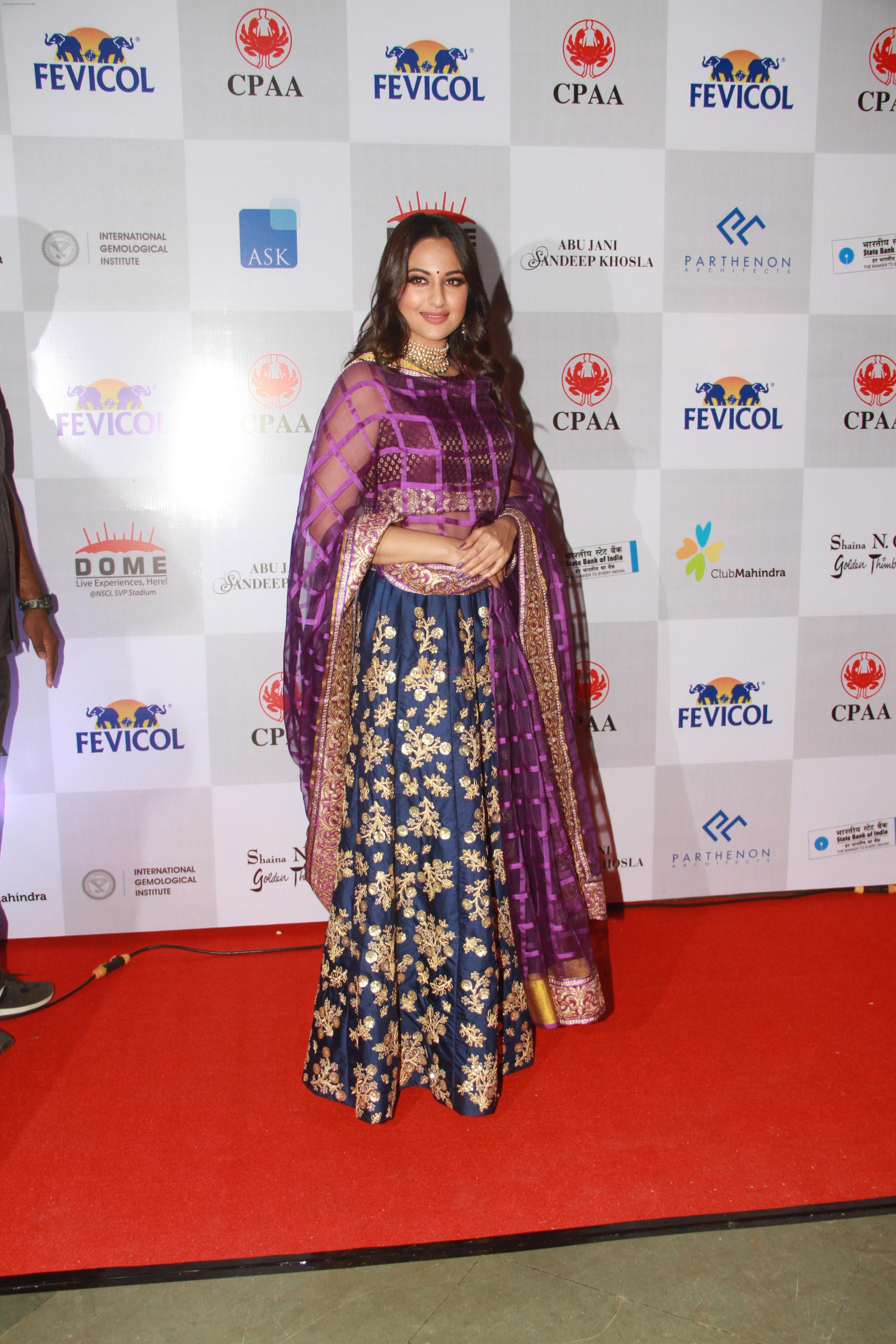 Sonakshi Sinha at Caring With Style Abu Jani Sandeep Khosla & Shaina NC Fashion Show To Raise Funds For Cancer Patient Aid Association