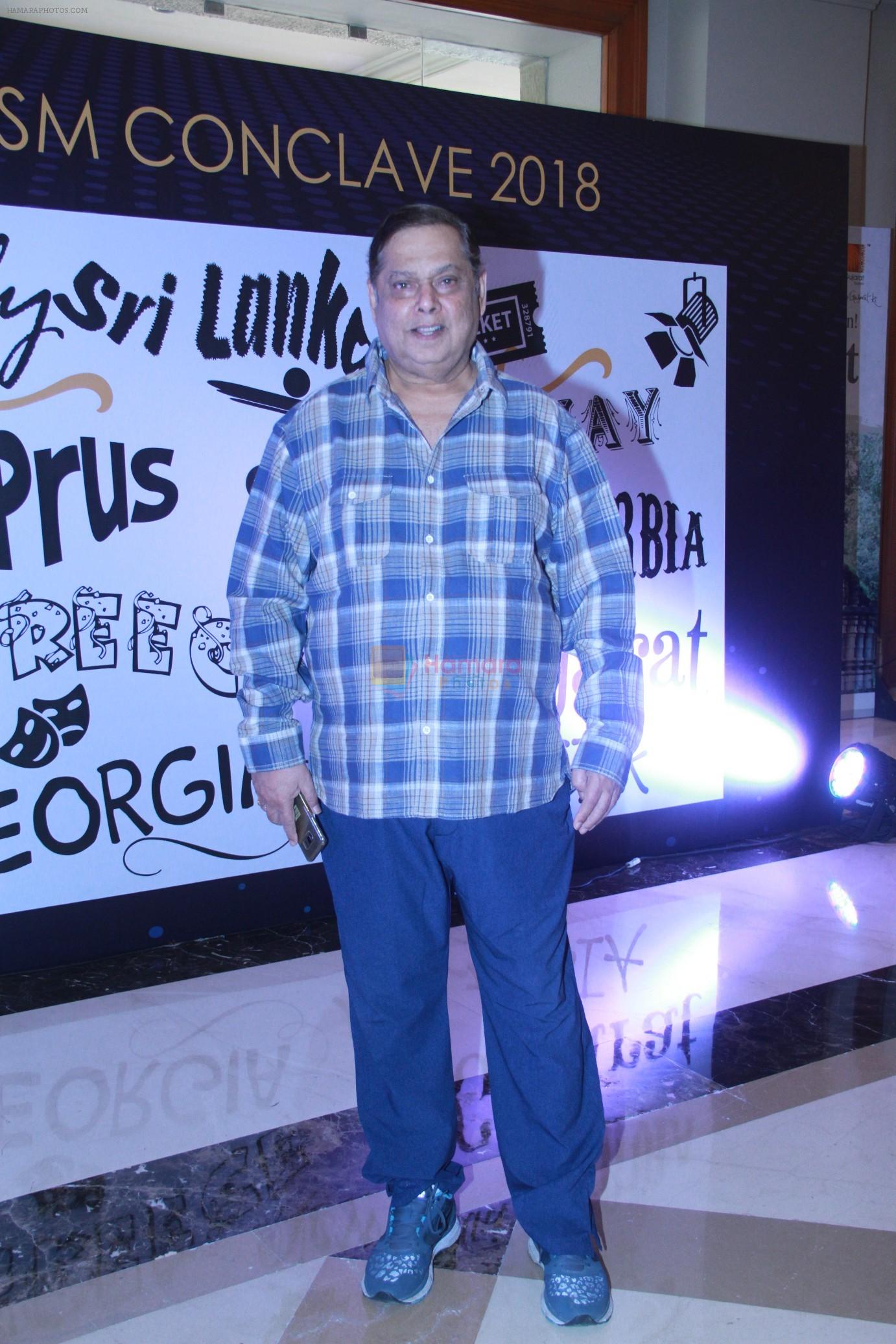 David Dhawan at India international film tourism conclave at JW Marriott in juhu, mumbai on 3rd March 2018
