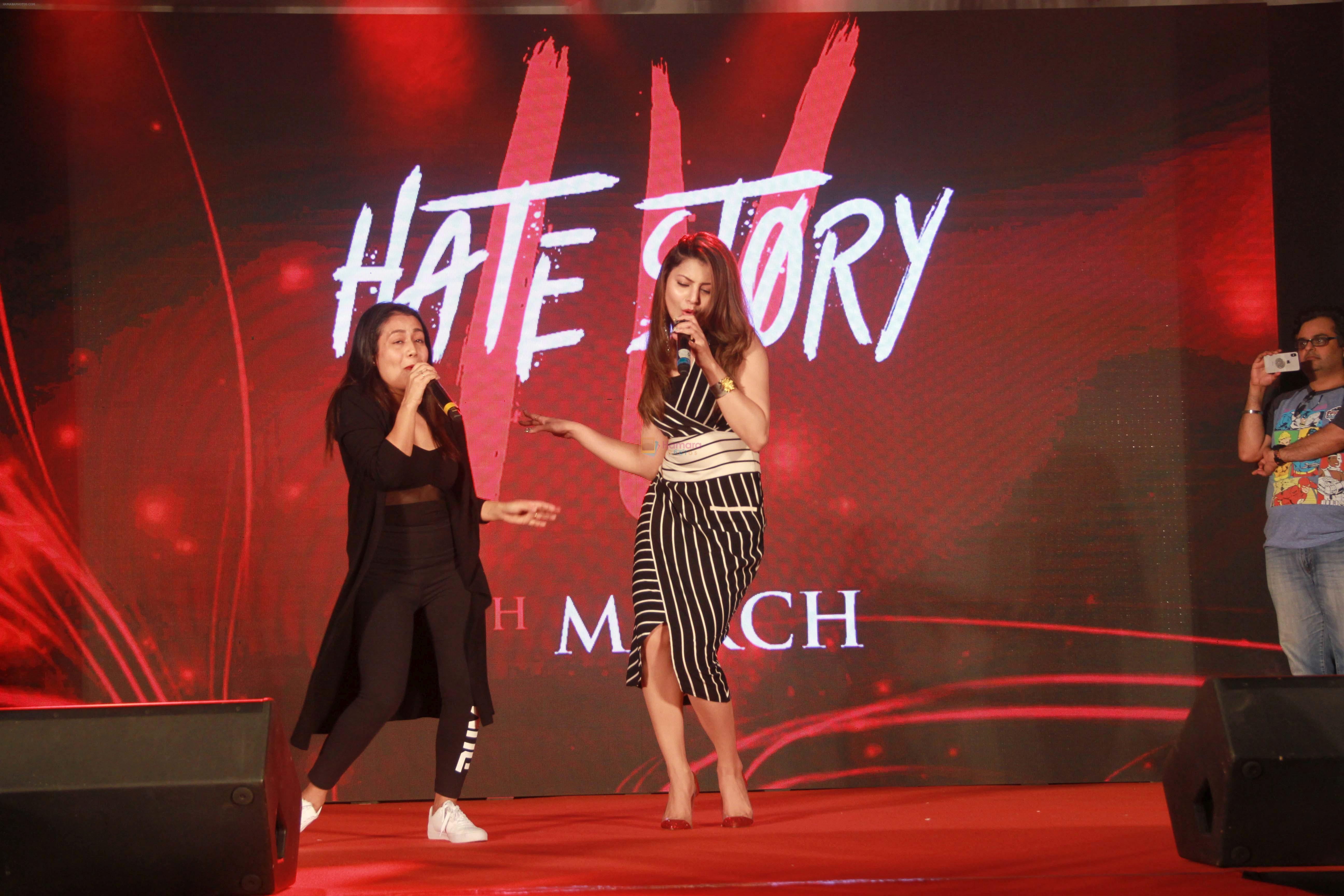 Neha Kakkar at Hate story 4 music concert at R city mall ghatkopar, mumbai on 4th March 2018
