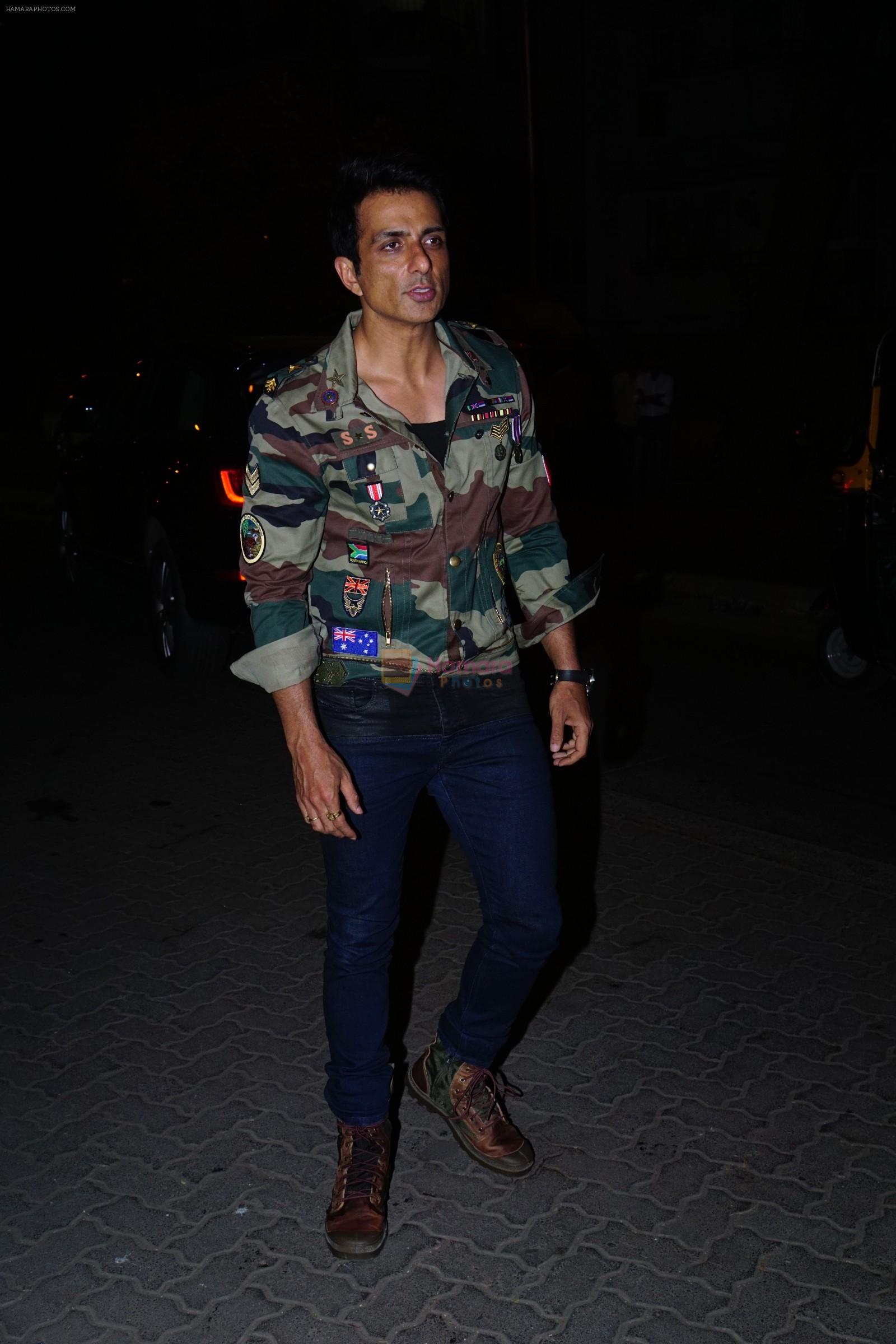 Sonu Sood at Wrap Up Party Of Film Paltan in Arth on 7th March 2018