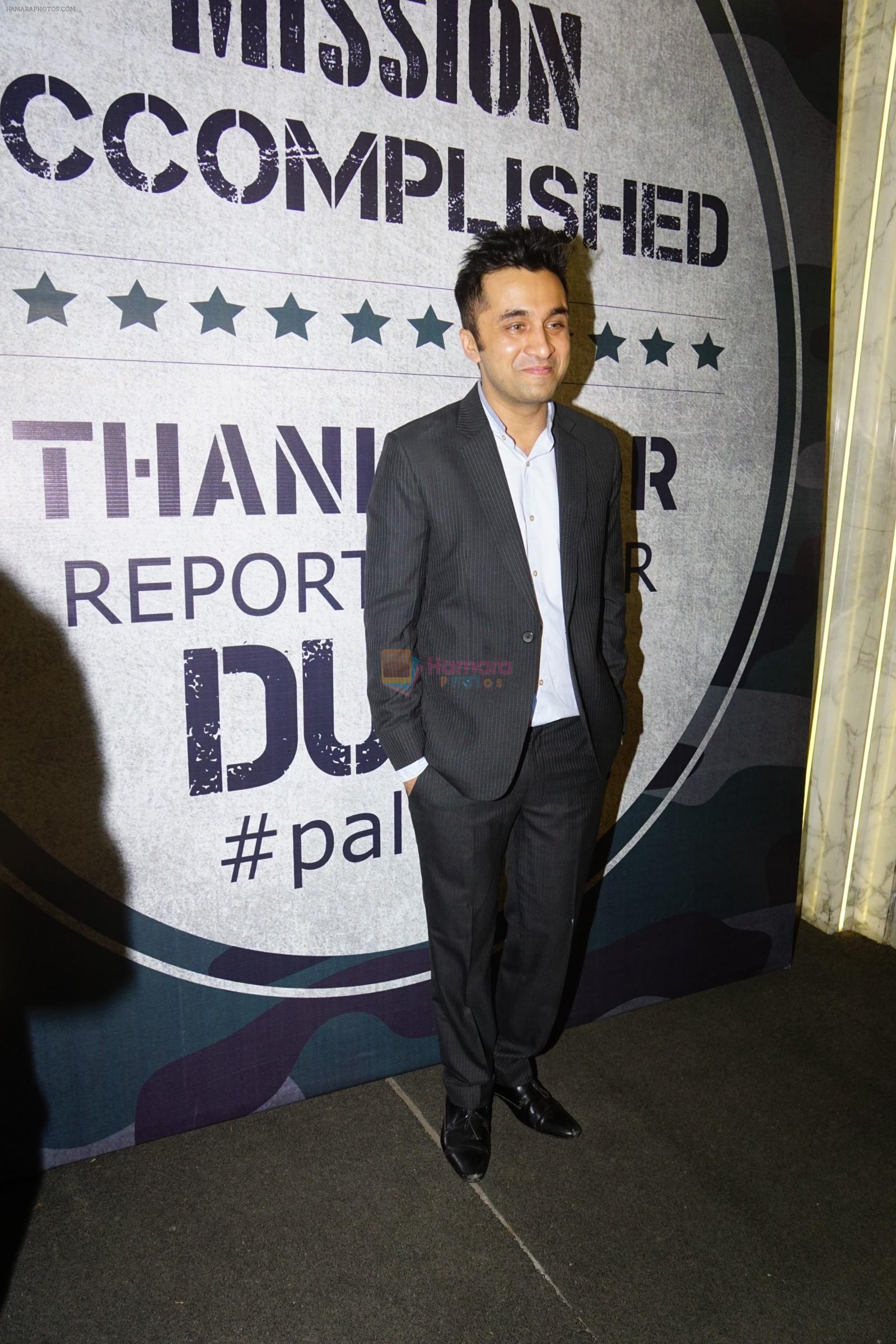 Siddhanth Kapoor at Wrap Up Party Of Film Paltan in Arth on 7th March 2018
