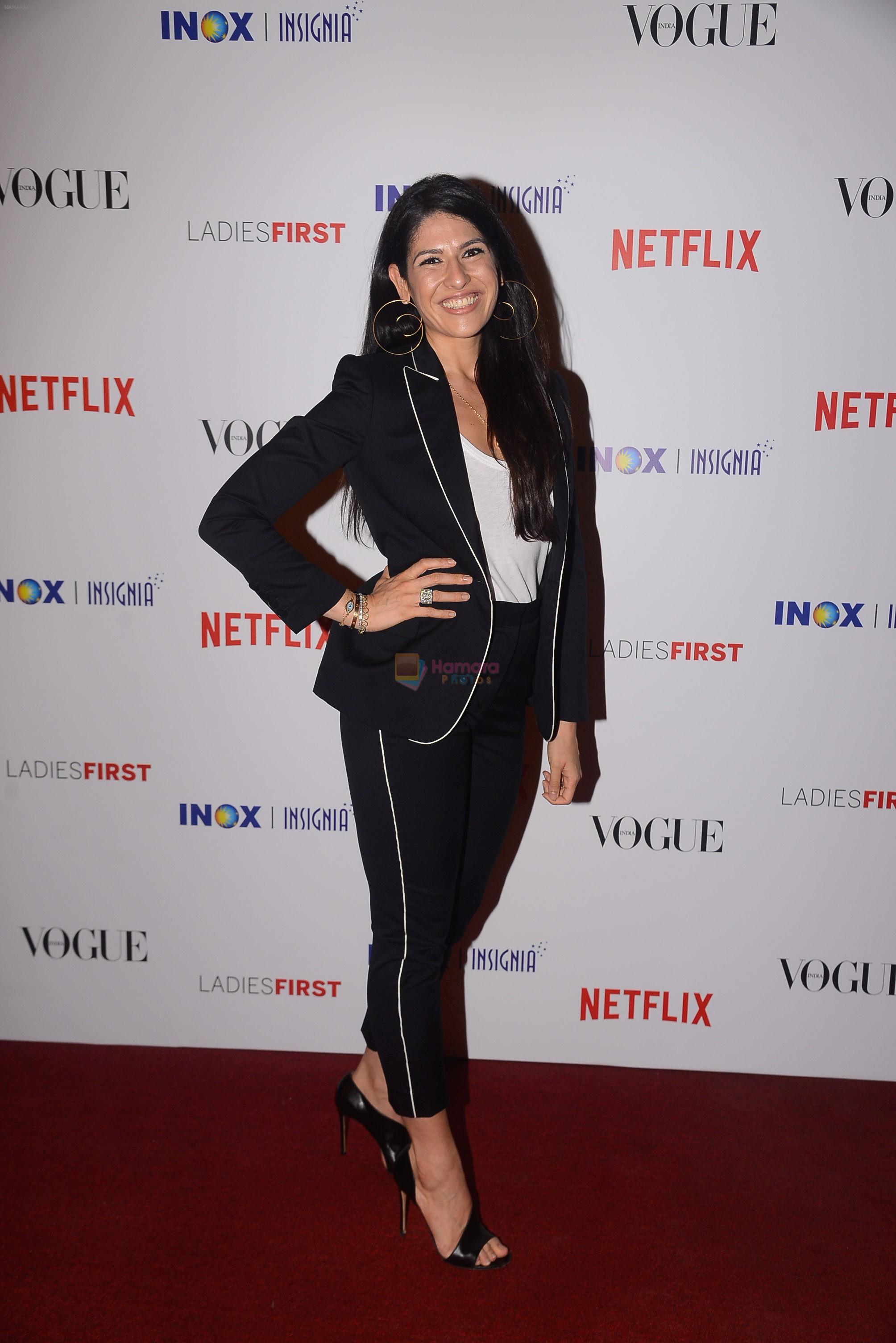 Shaana Levy Bahl at the Premier of _Ladies First_- The First Original Netflix Documentary that chronicles the life of World No 1 Archer, Deepika Kumari on 8th March 2018