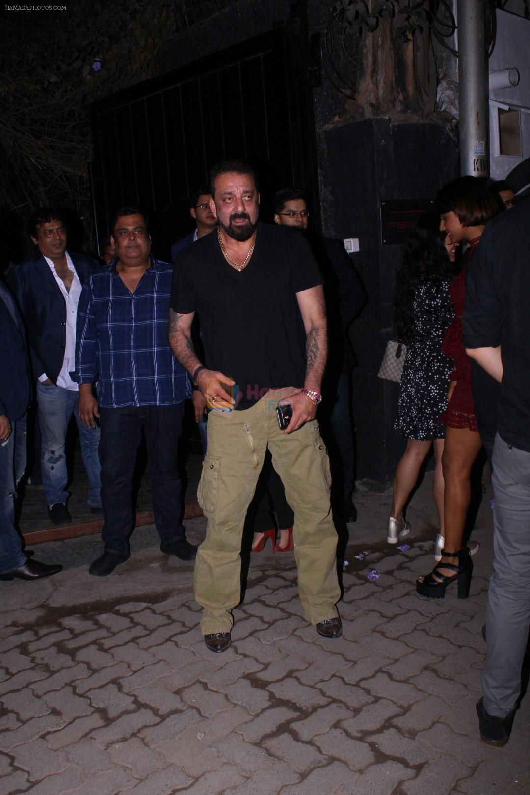 Sanjay Dutt at the Launch of B lounge in juhu on 8th March 2018