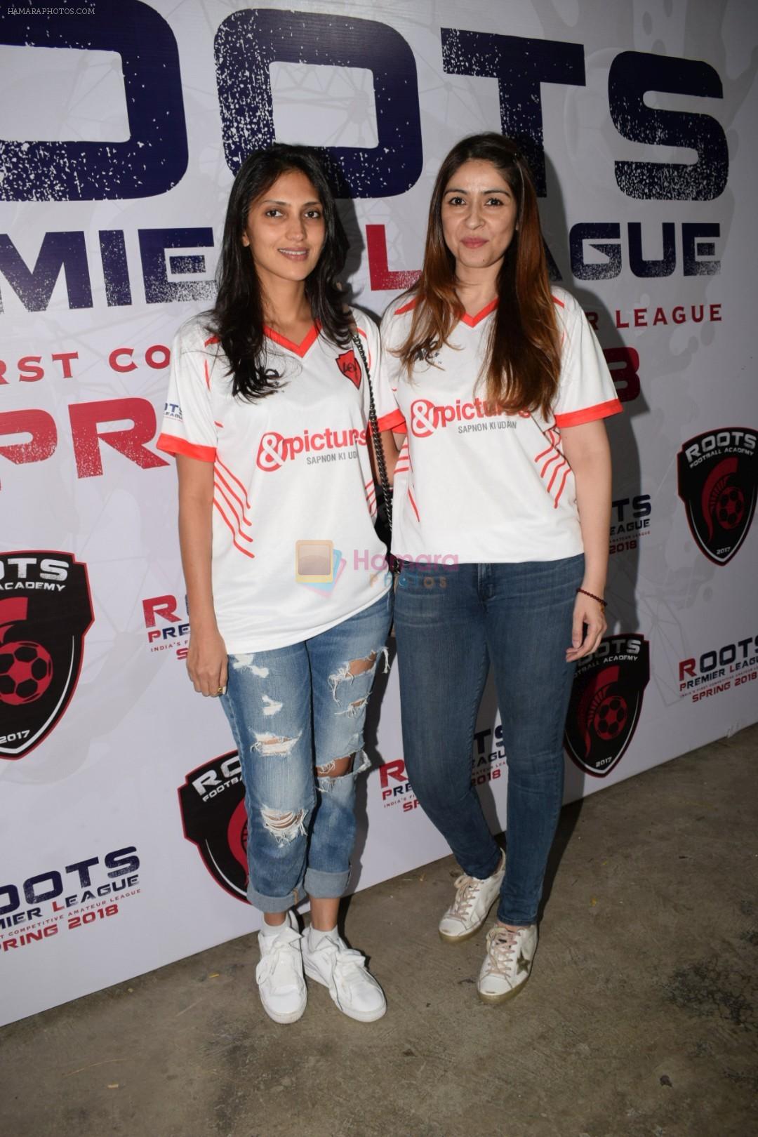 Bhavna Pandey  at Roots Premiere League Spring Season 2018 For Amateur Football In India on 14th March 2018