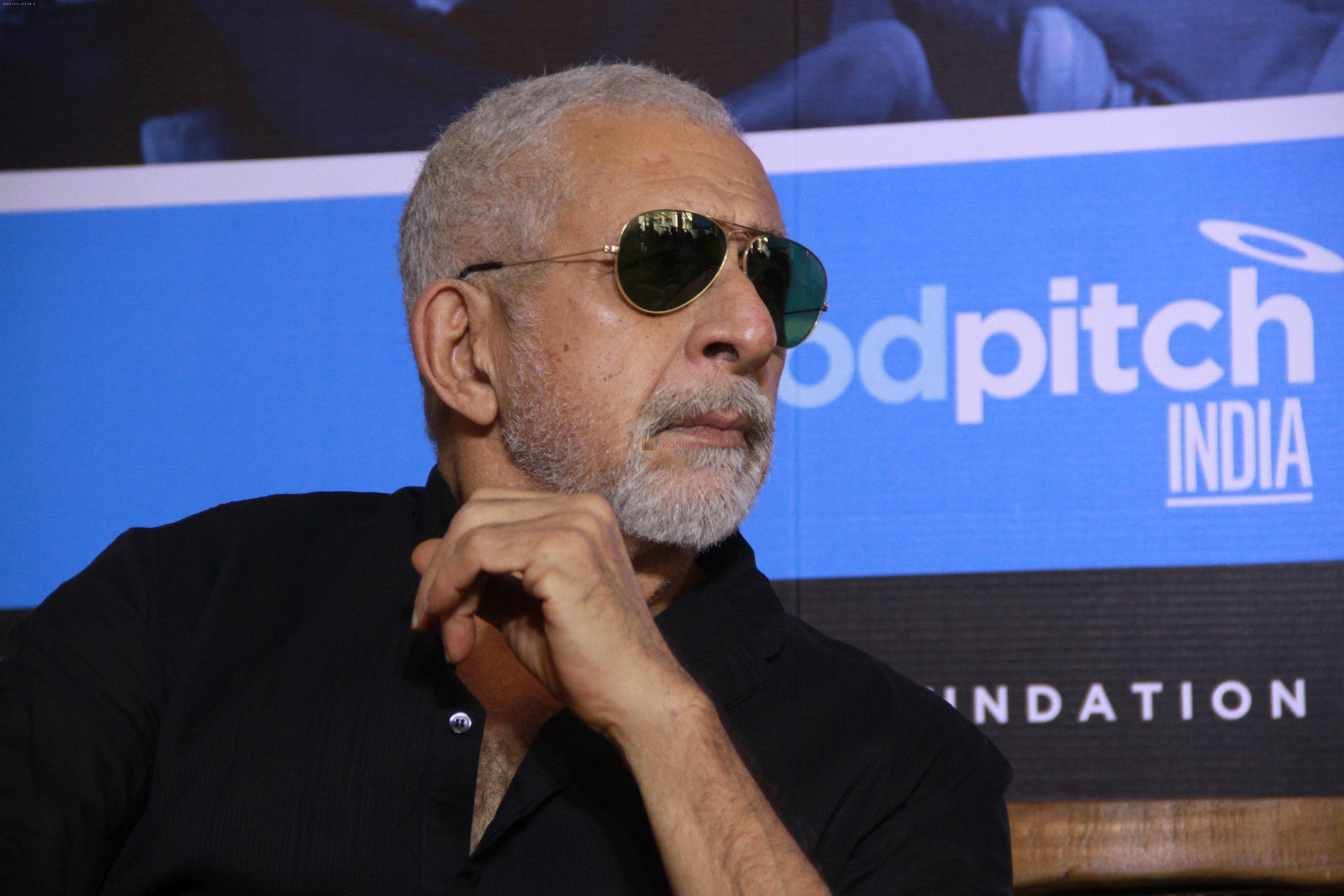 Naseeruddin Shah at the Press announcement for Good Pitch for films on 14th March 2018