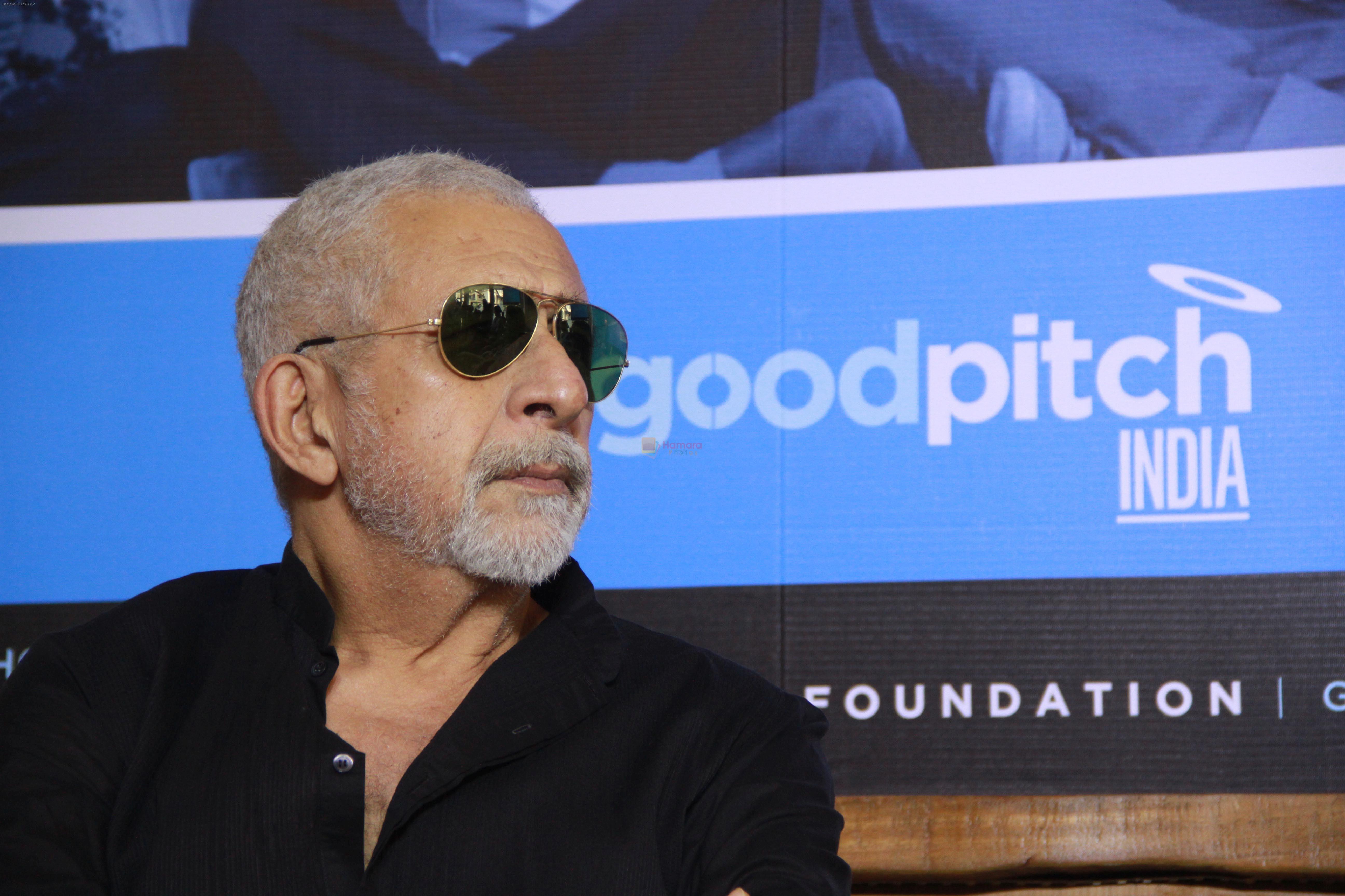 Naseeruddin Shah at the Press announcement for Good Pitch for films on 14th March 2018