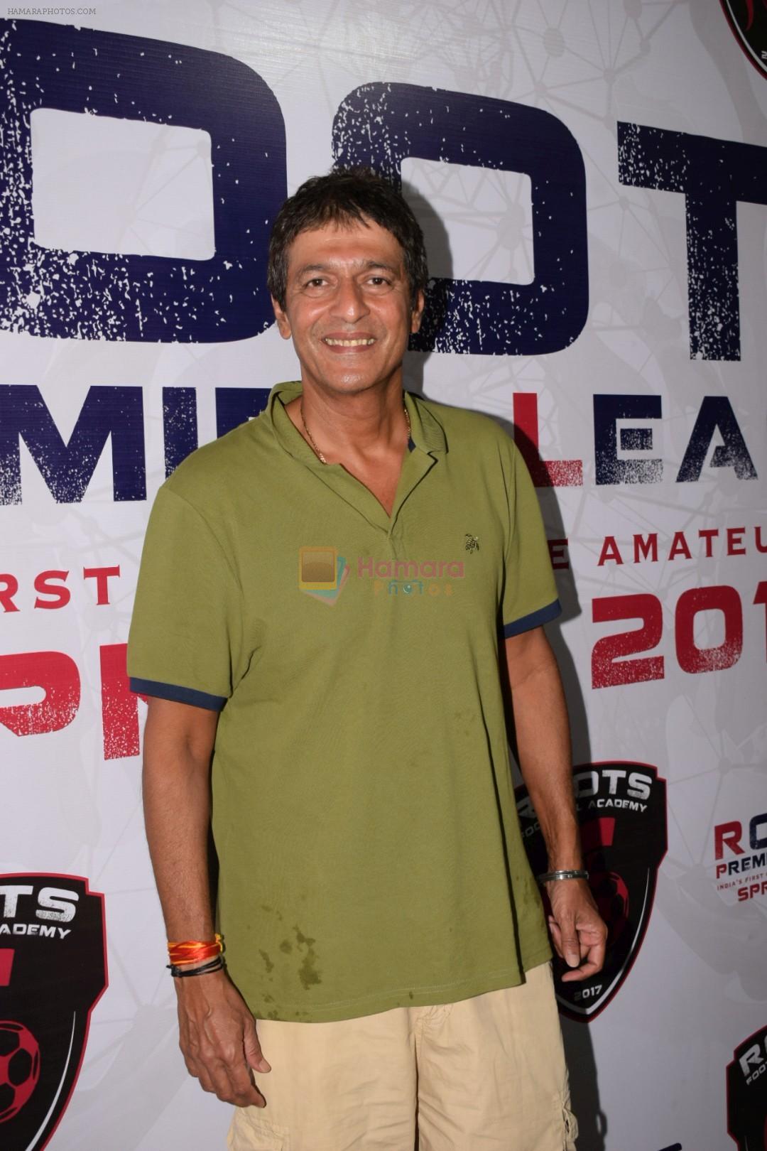 Chunky Pandey at Roots Premiere League Spring Season 2018 For Amateur Football In India on 14th March 2018