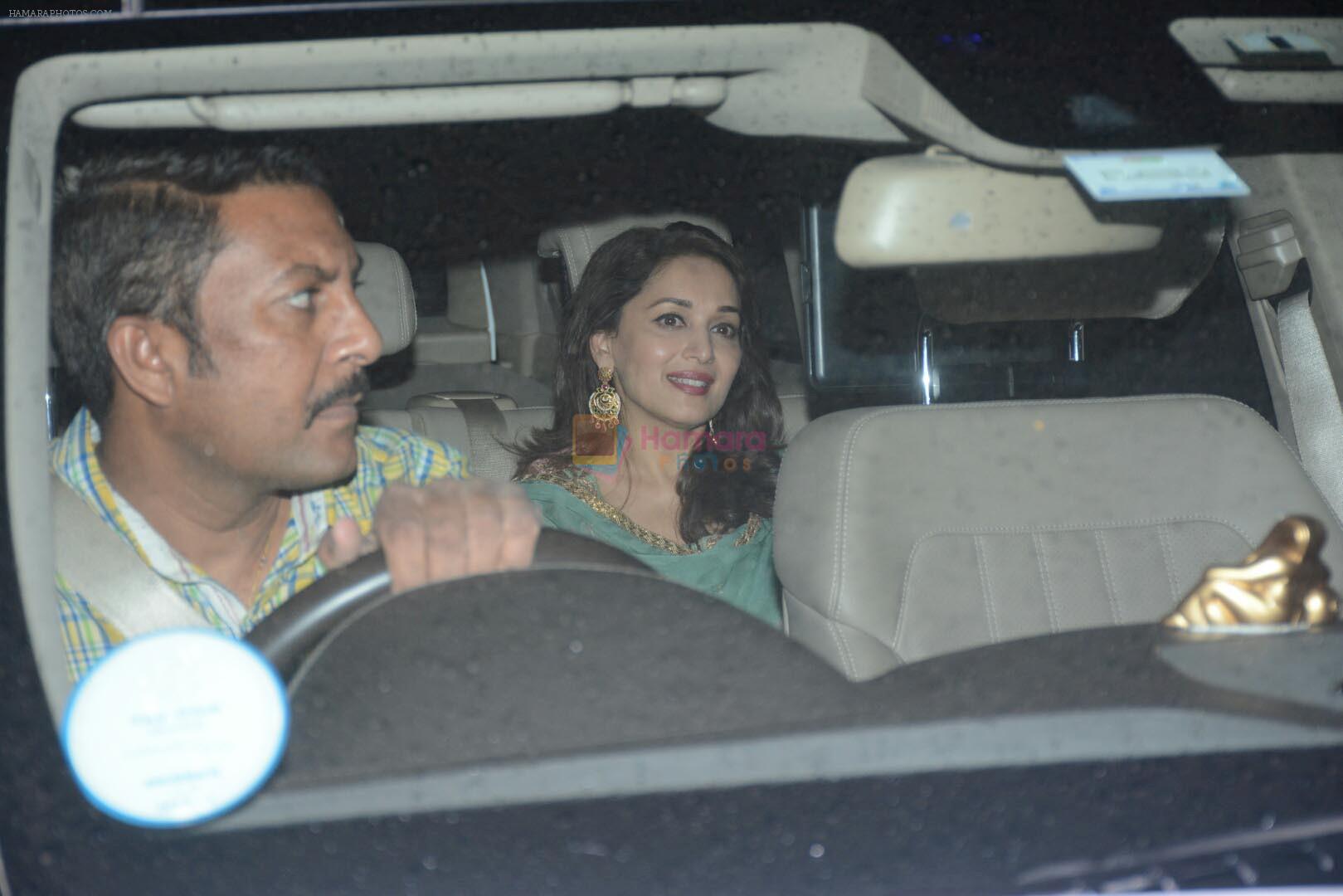Madhuri Dixit at the Special Screening Of Film Hichki At Yrf on 15th March 2018