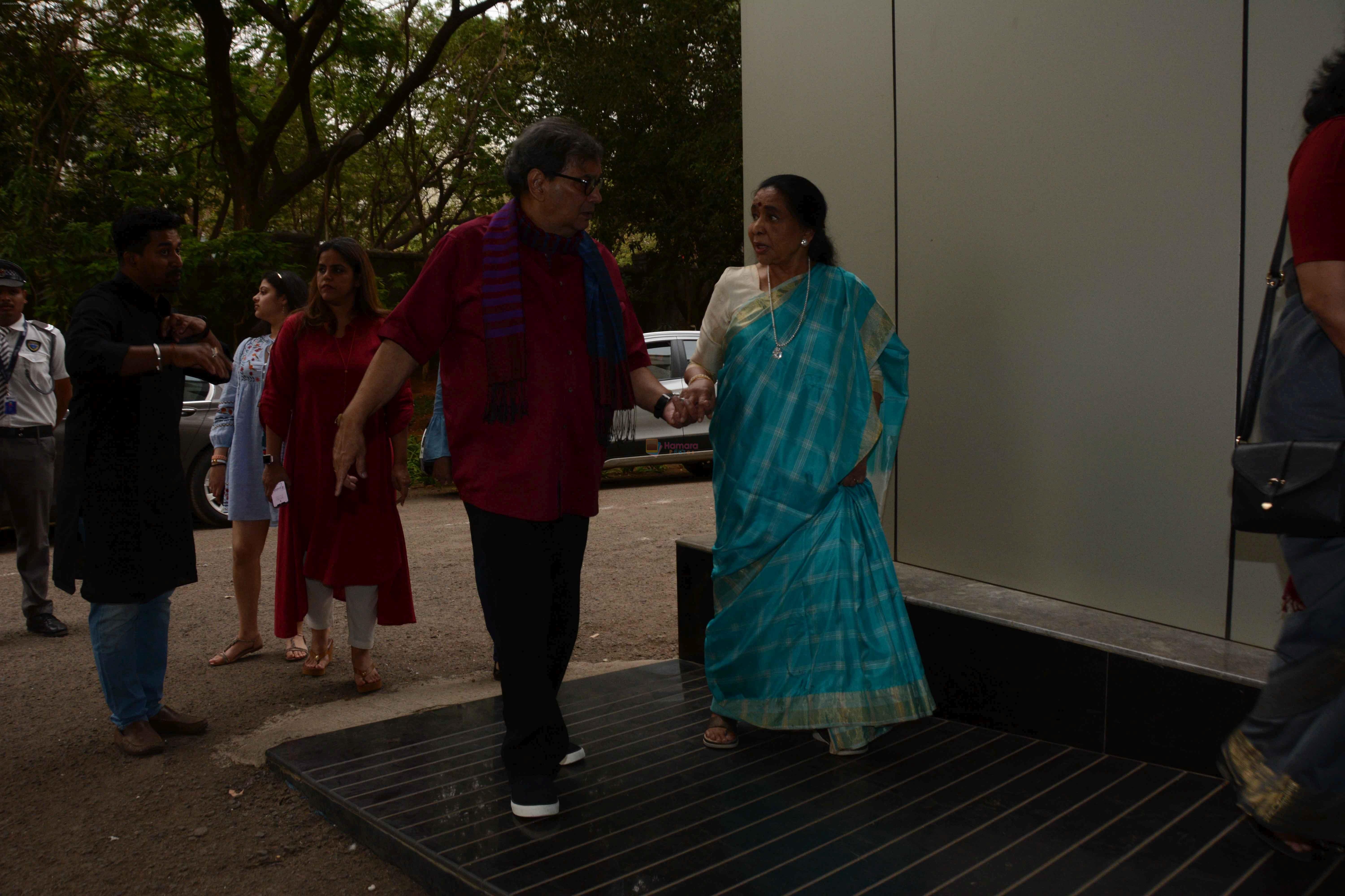 Asha Bhosle At Whistling Woods International For 5th Veda Session on 15th March 2018