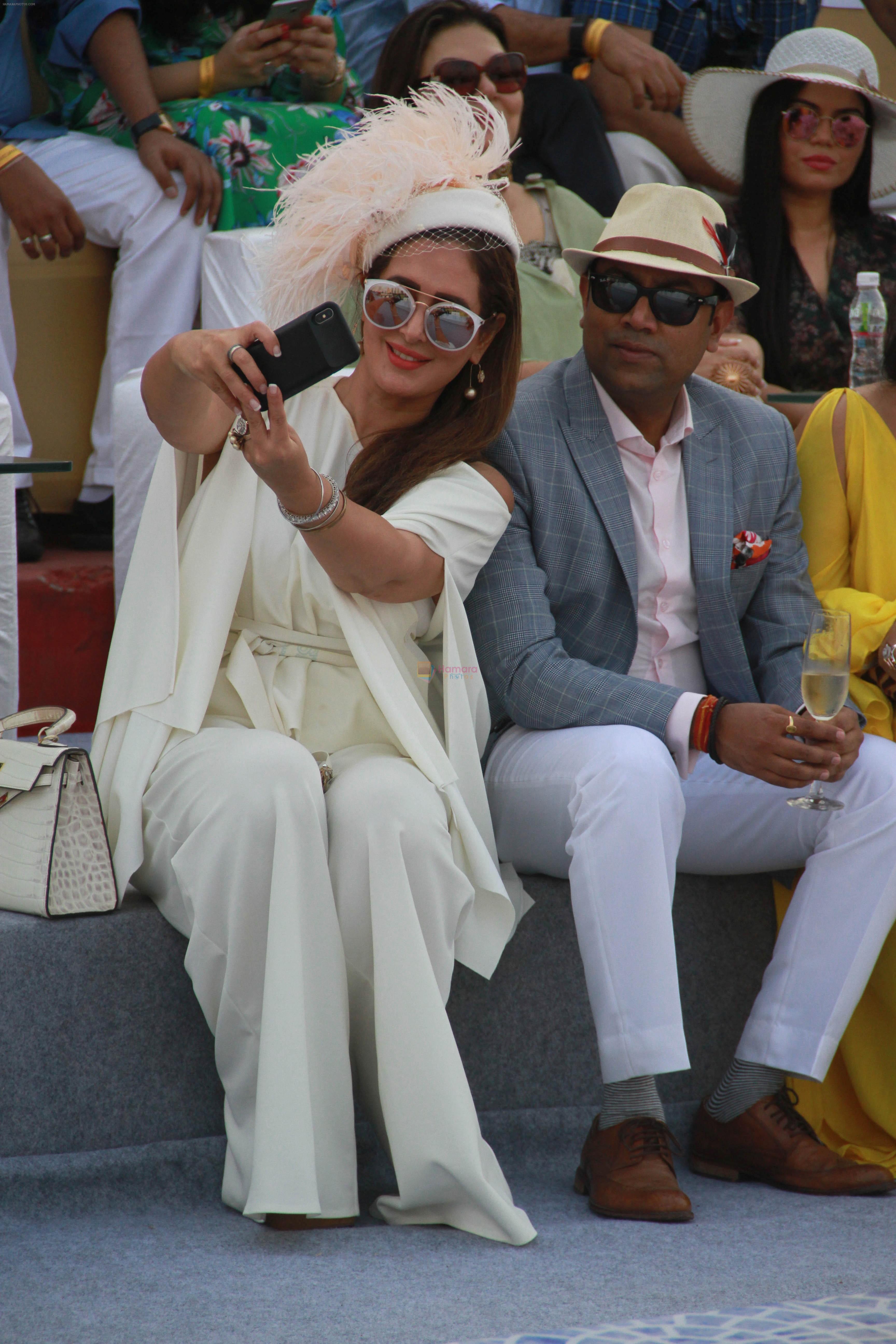 Pria Kataria Puri at Millionaire Asia Polo Cup in Racecourse mahalaxmi, mumbai on 18th March 2018