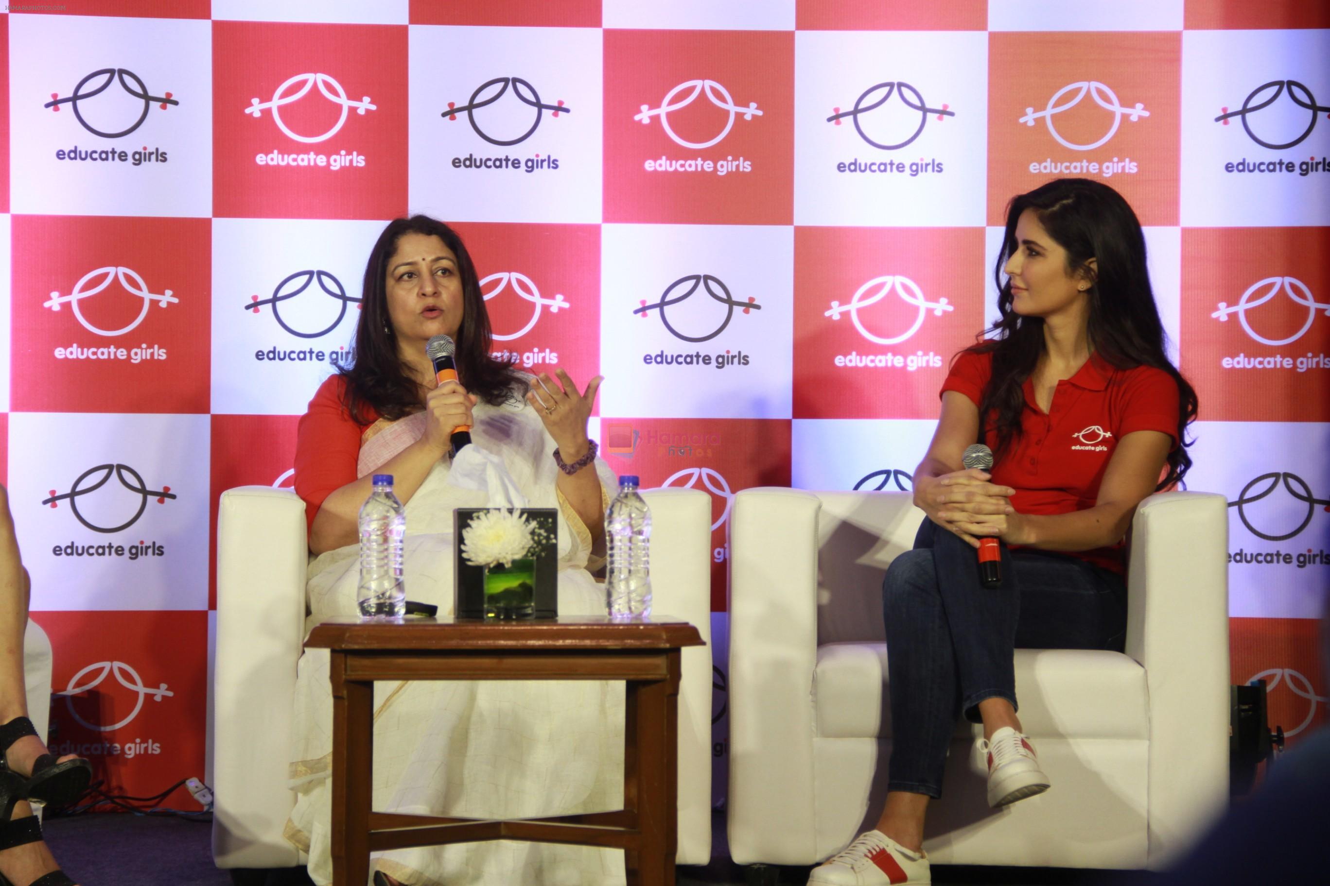 Katrina Kaif joins ngo Educate Girls as ambassador in Taj Lands End, mumbai on 19th March 2018