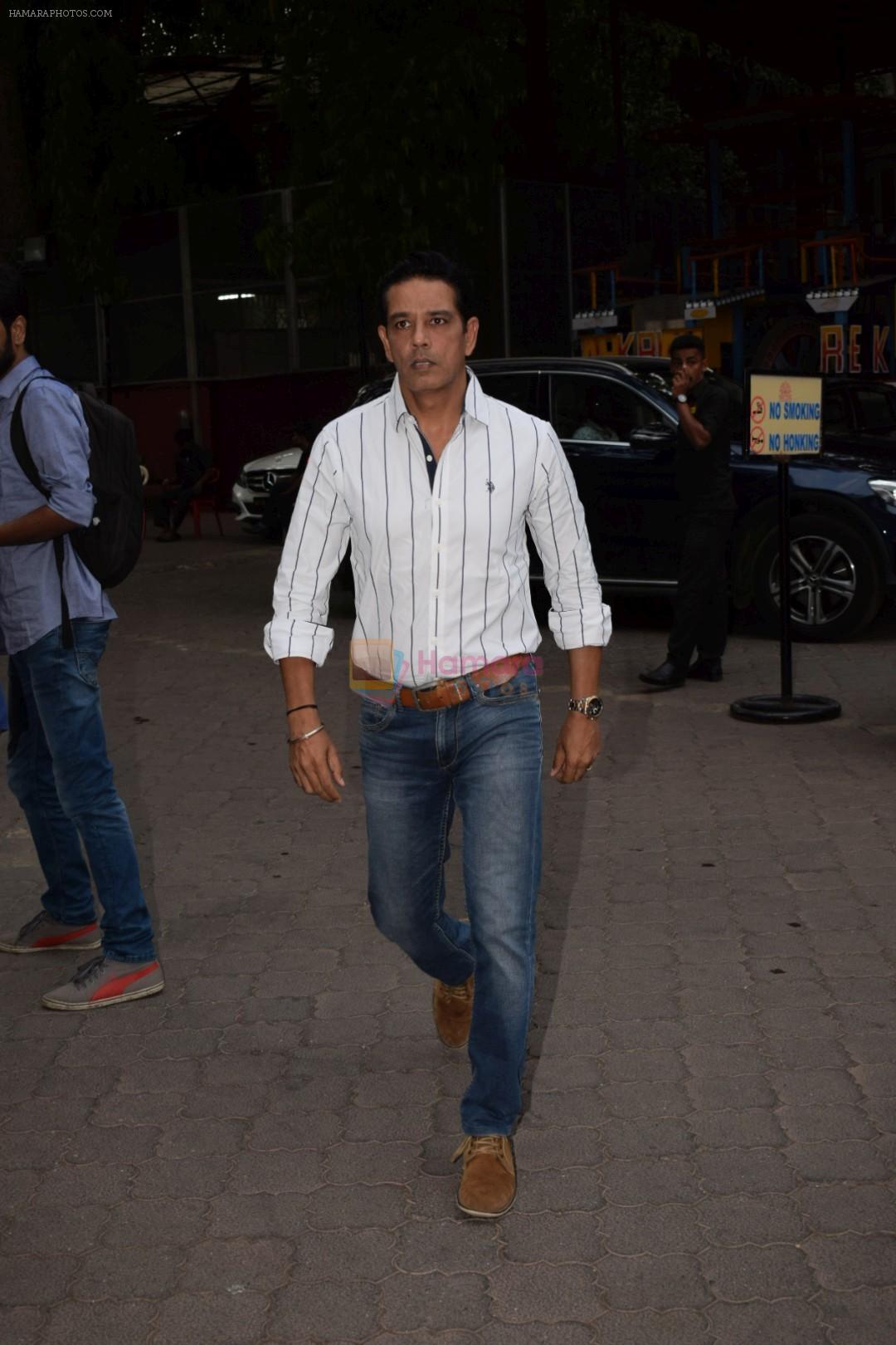 Anup Soni at the Prayer meet of Narendra Jha in Iskon juhu in mumbai on 18th March 2018