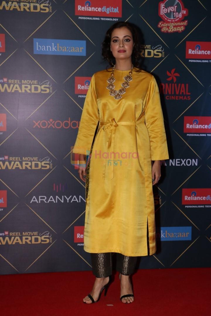 Dia Mirza At Reel Movies Award 2018 on 20th March 2018