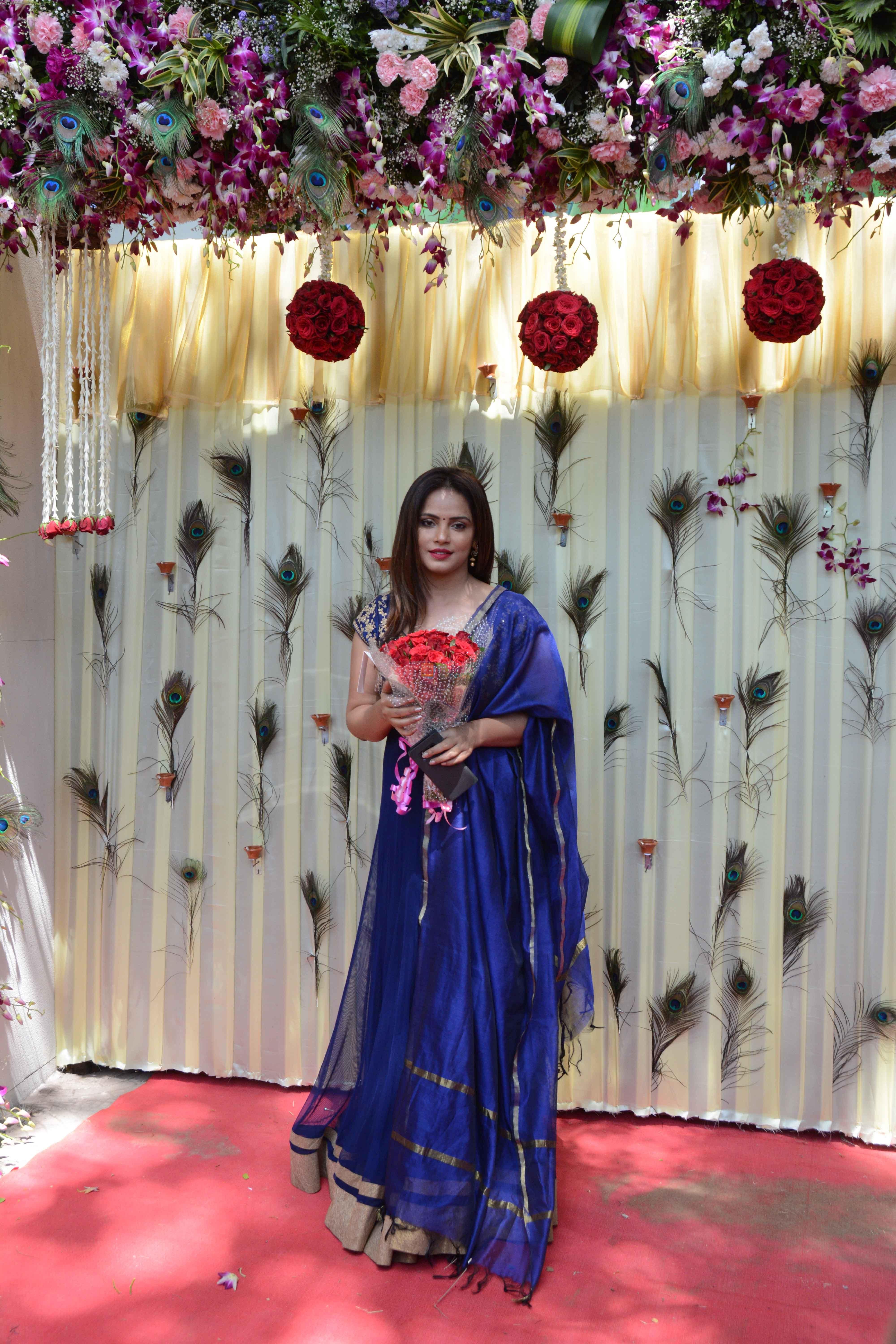 Neetu Chandra at The auspicious occasion of Annaprasanna on 22nd March 2018