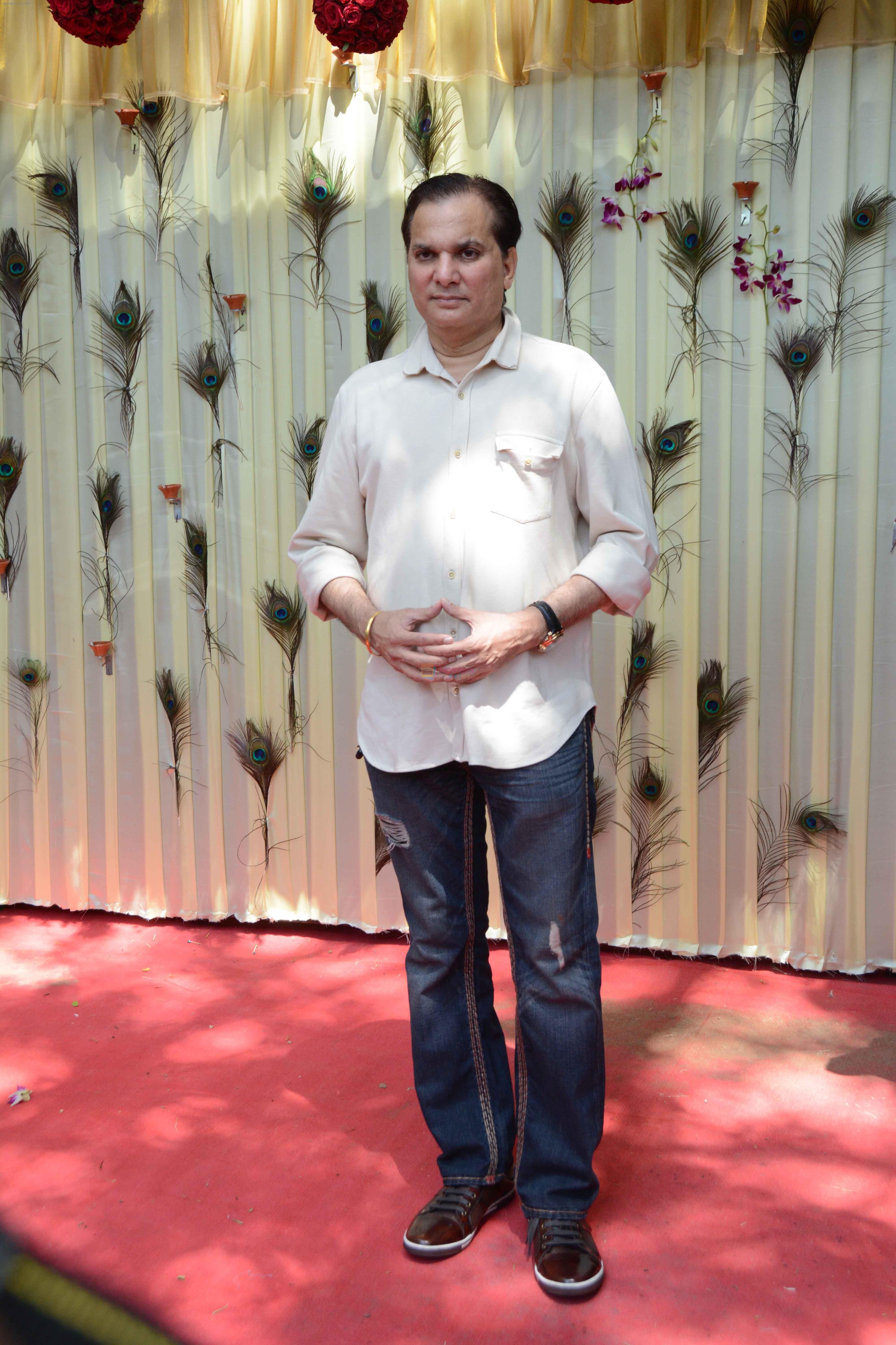 Lalit Pandit at The auspicious occasion of Annaprasanna on 22nd March 2018