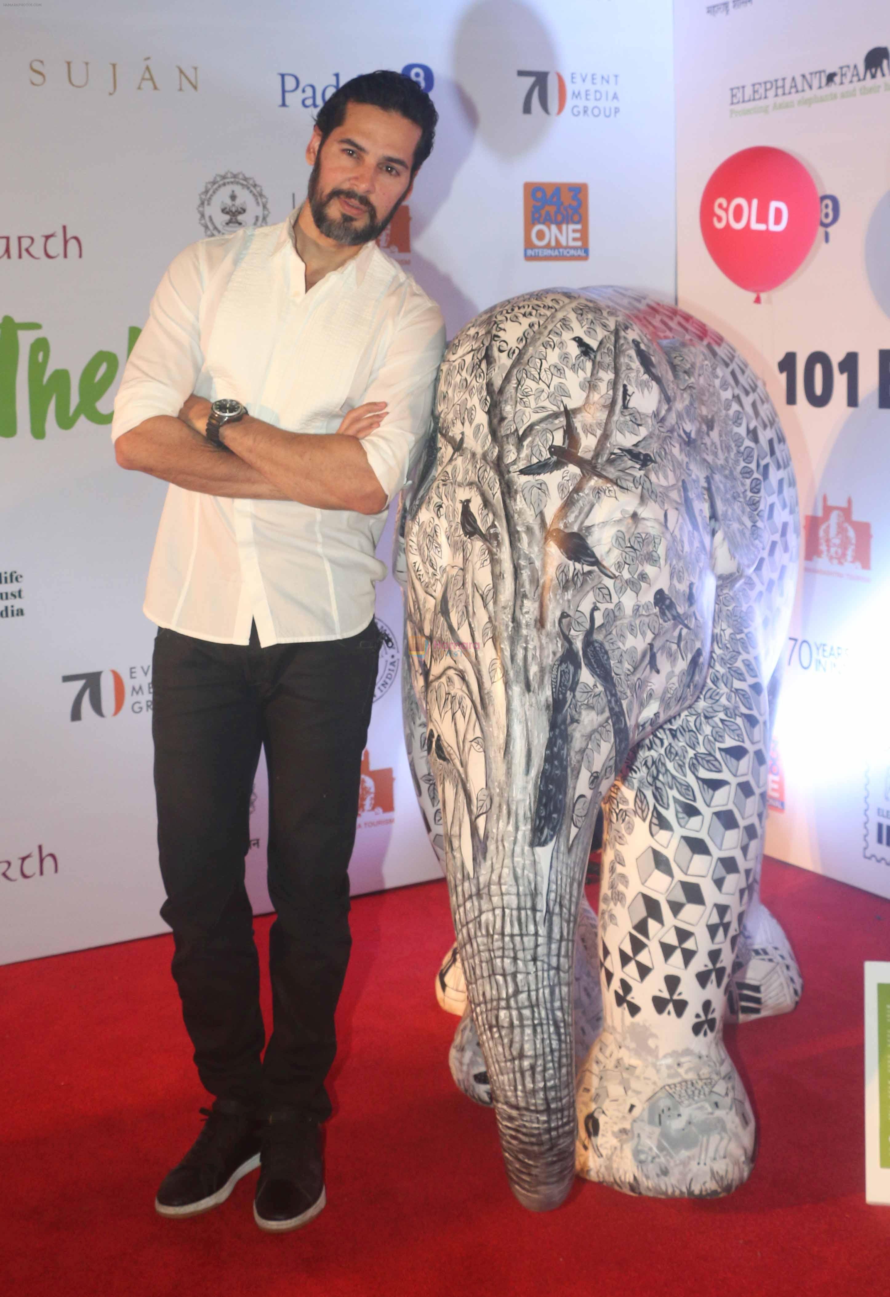 Dino Morea at the Finale of Elephant Parade in Taj Lands End, bandra on 23rd March 2018