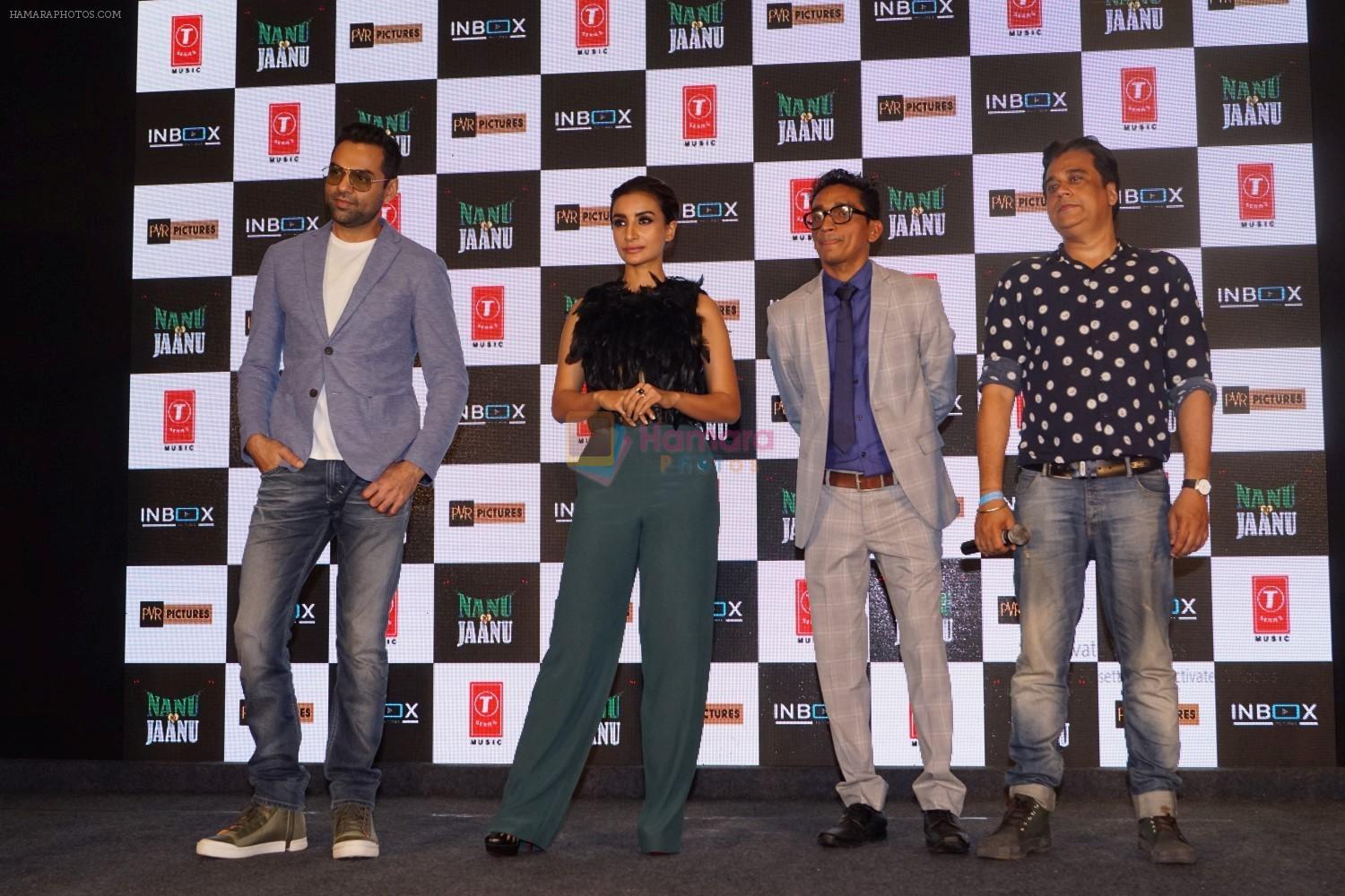 Abhay Deol, Patralekha at the Trailer Launch Of New Hindi Film Nanu Ki Jaanu on 27th March 2018