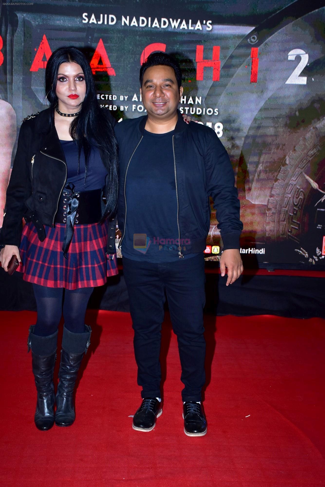 Ahmed Khan at the Special Screening Of Film Baaghi 2 on 29th March 2018