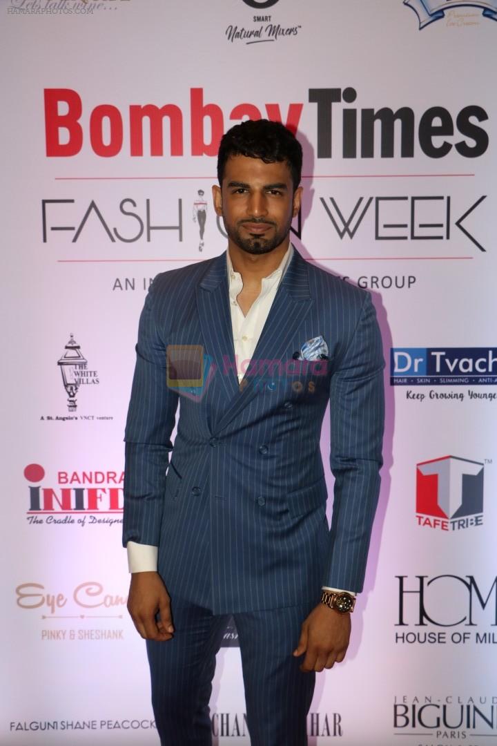 Upen Patel at Bombay Times Fashion Week in Mumbai on 30th March 2018