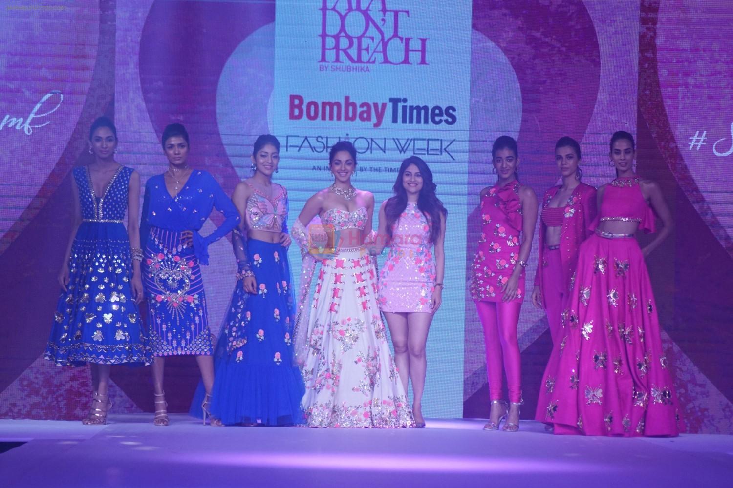 Kiara Advani Showstopper For Designer Subhika ( Papa Don_t Preach) At Bombay Times Fashion Week on 1st April 2018