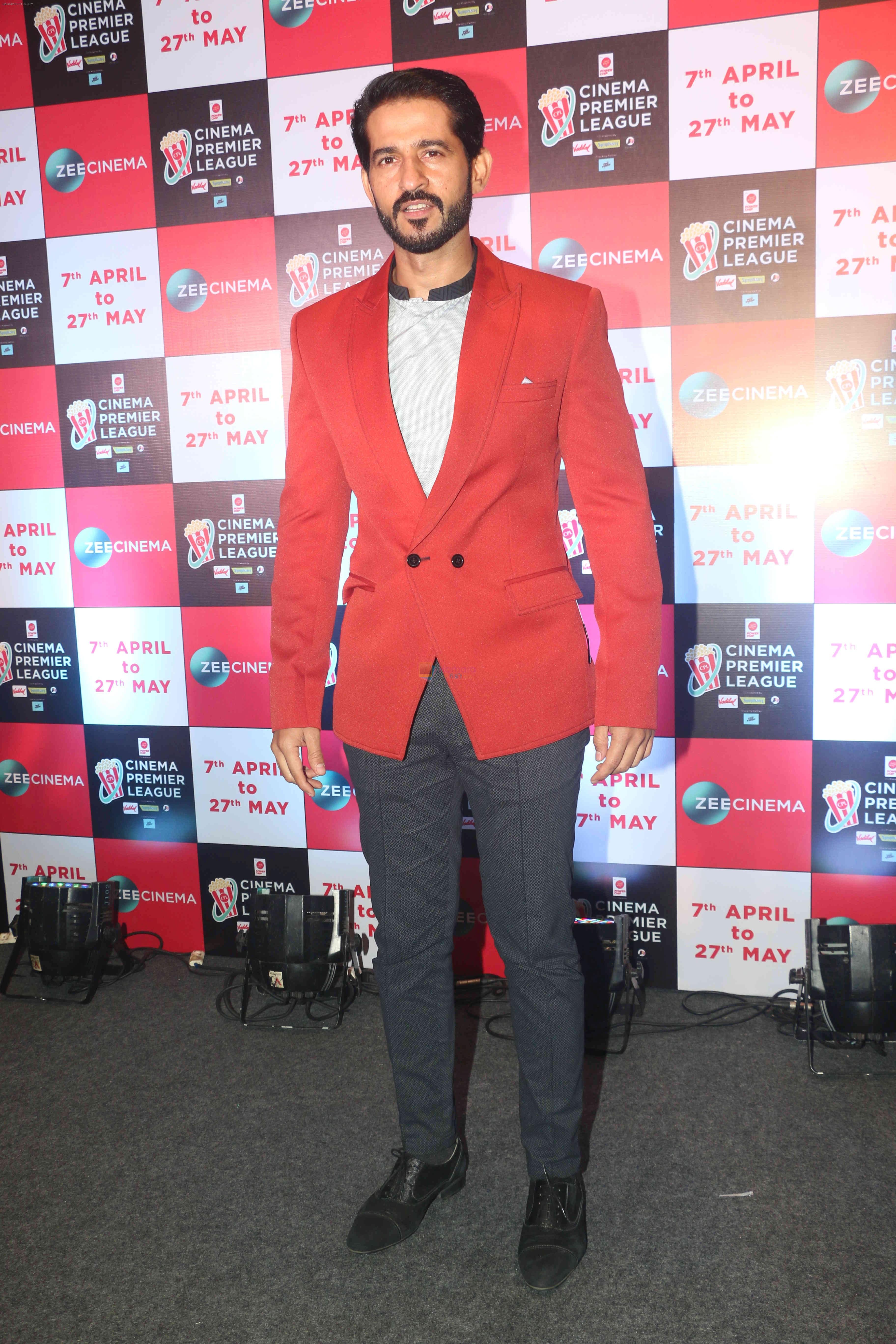 Hiten Tejwani at the Launch Of Cinema Premiere League By Zee Cinema on 6th April 2018