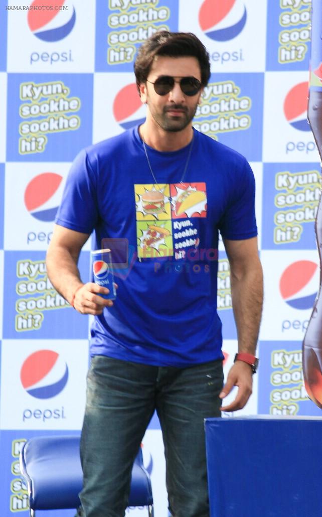 Ranbir Kapoor Launches The New Pepsi Campaign _Kyun Sookhe Sookhe Hi_ on 6th April 2018