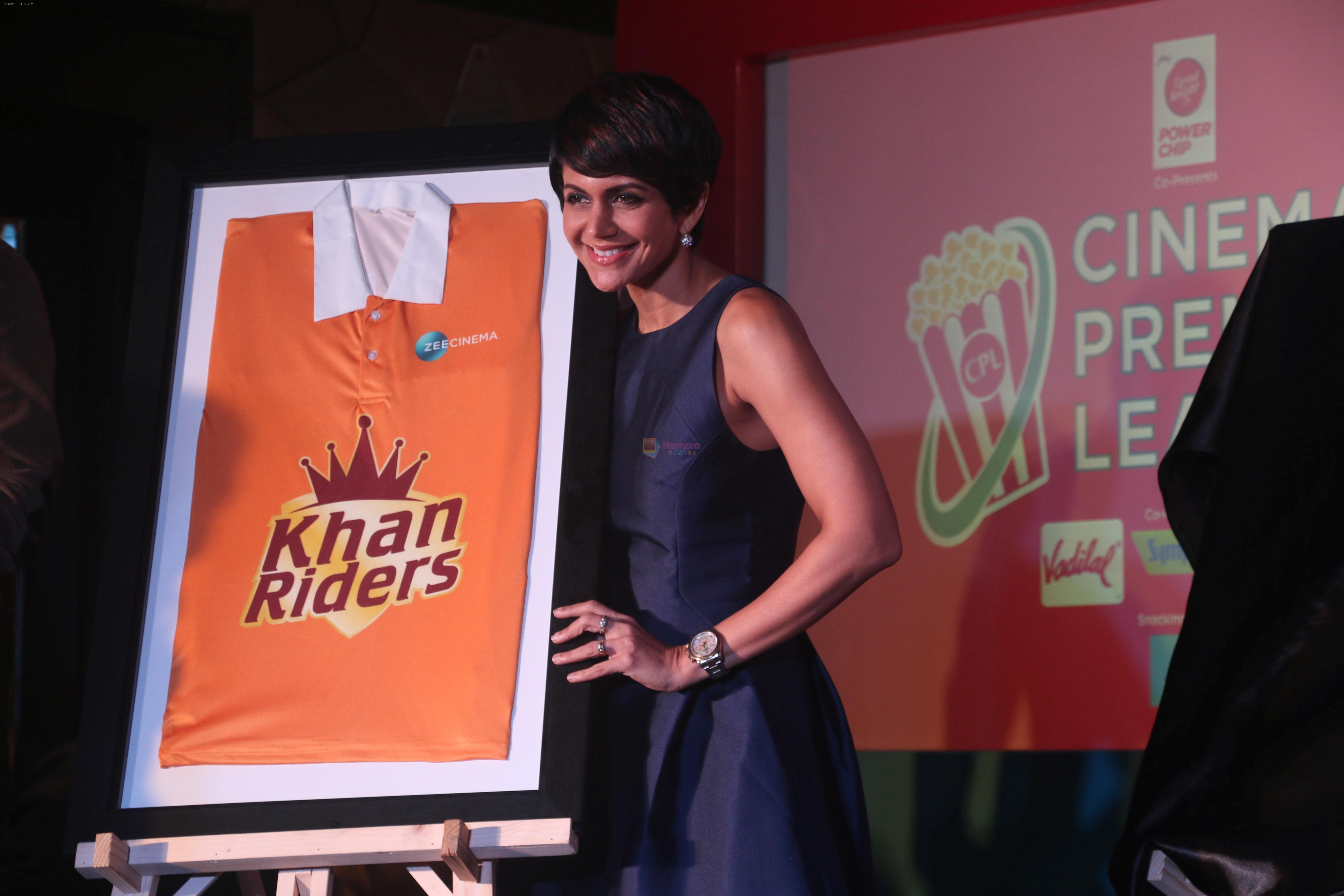 Mandira Bedi at the Launch Of Cinema Premiere League By Zee Cinema on 6th April 2018