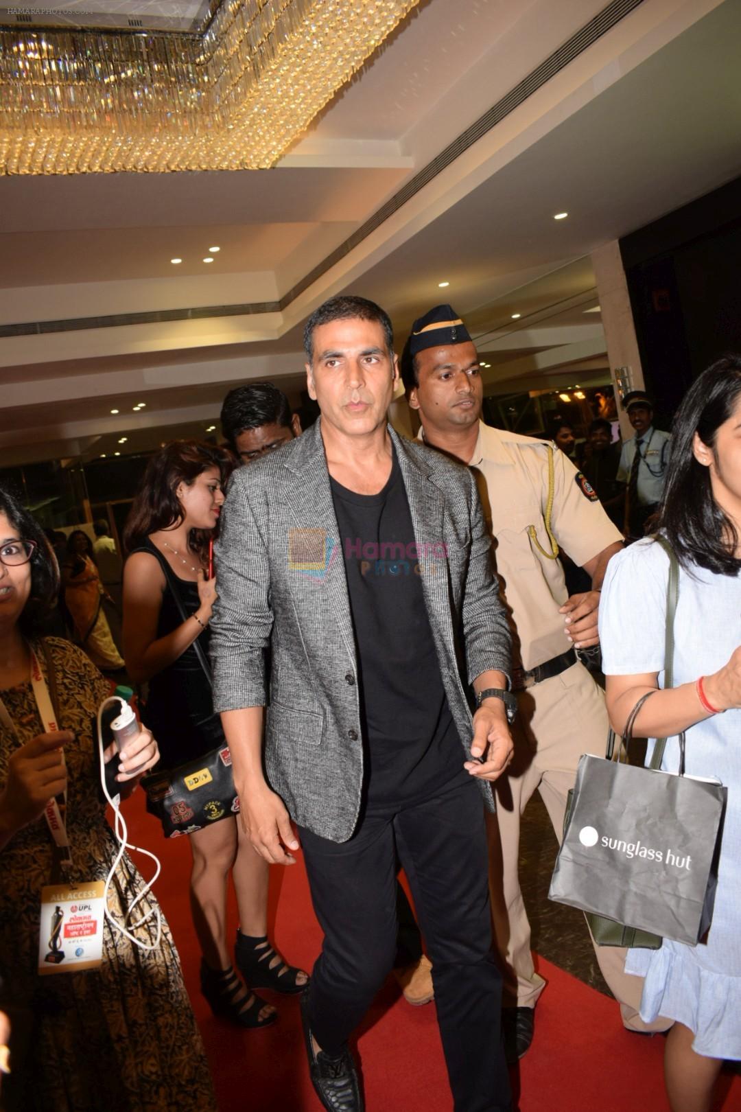 Akshay Kumar at Lokmat Maharashtrian of The Year Awards 2018 in NSCI worli , mumbai on 10th April 2018