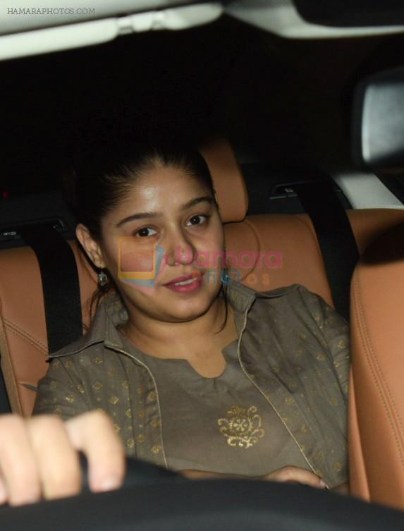 Sunidhi Chauhan at the Screening Of Movie October in Yash Raj on 12th April 2018