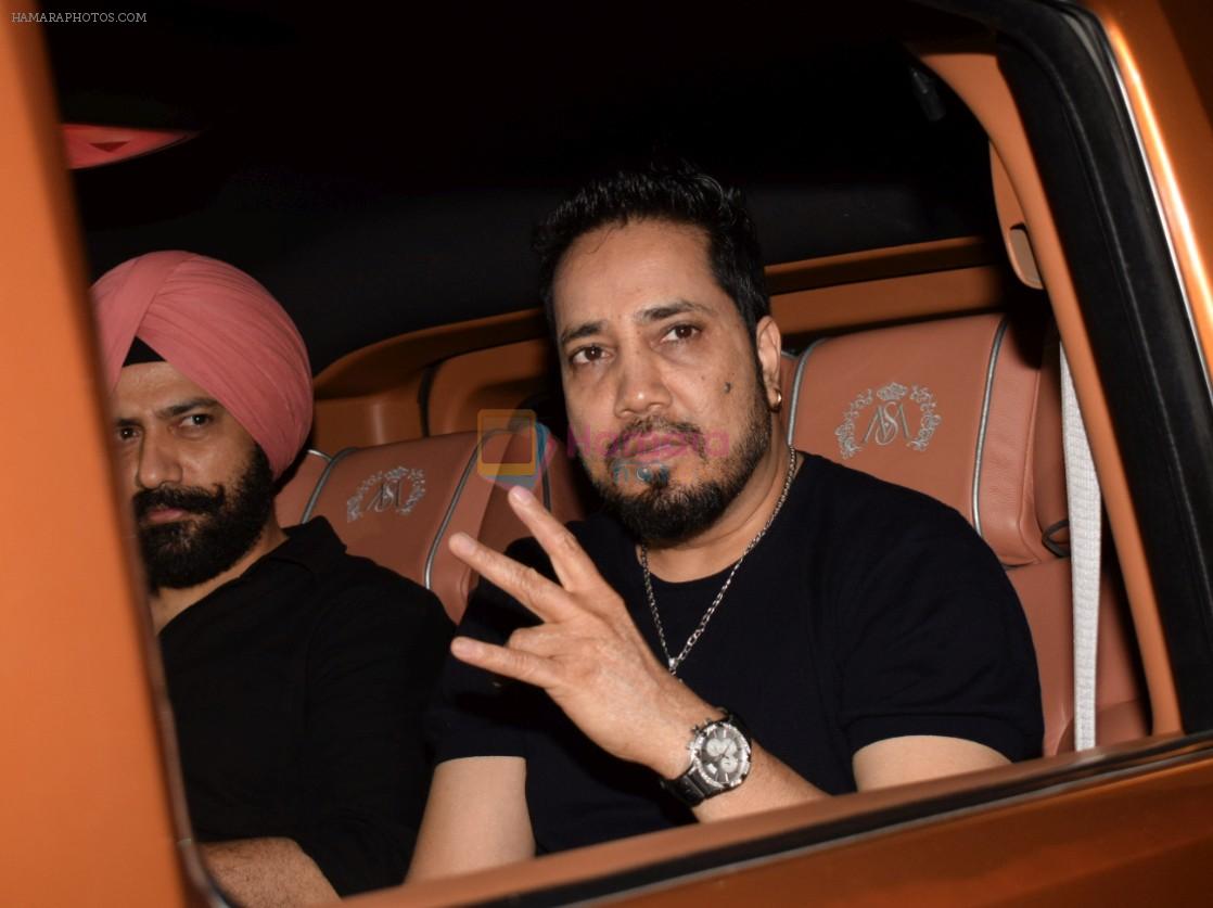 Mika Singh at the Screening Of Movie October in Yash Raj on 12th April 2018
