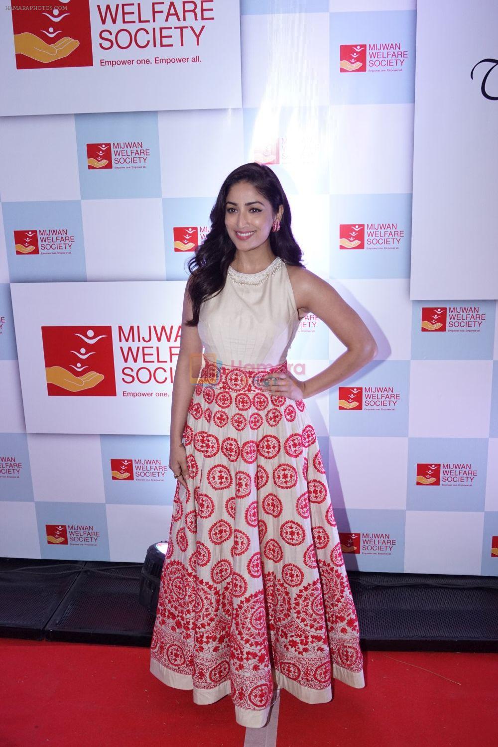 Yami Gautam at the Red Carpet Of 9th The Walk Of Mijwan on 19th April 2018