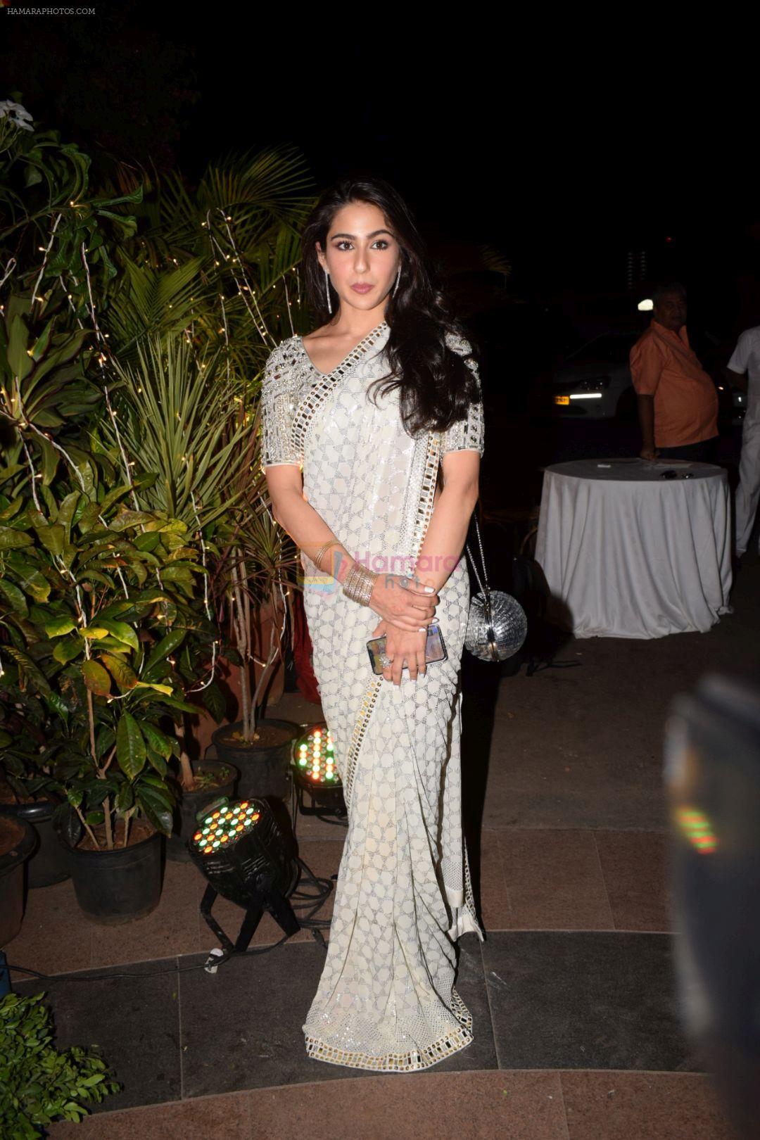 Sara Ali Khan at a wedding reception at The Club in Mumbai on 22nd April 2018