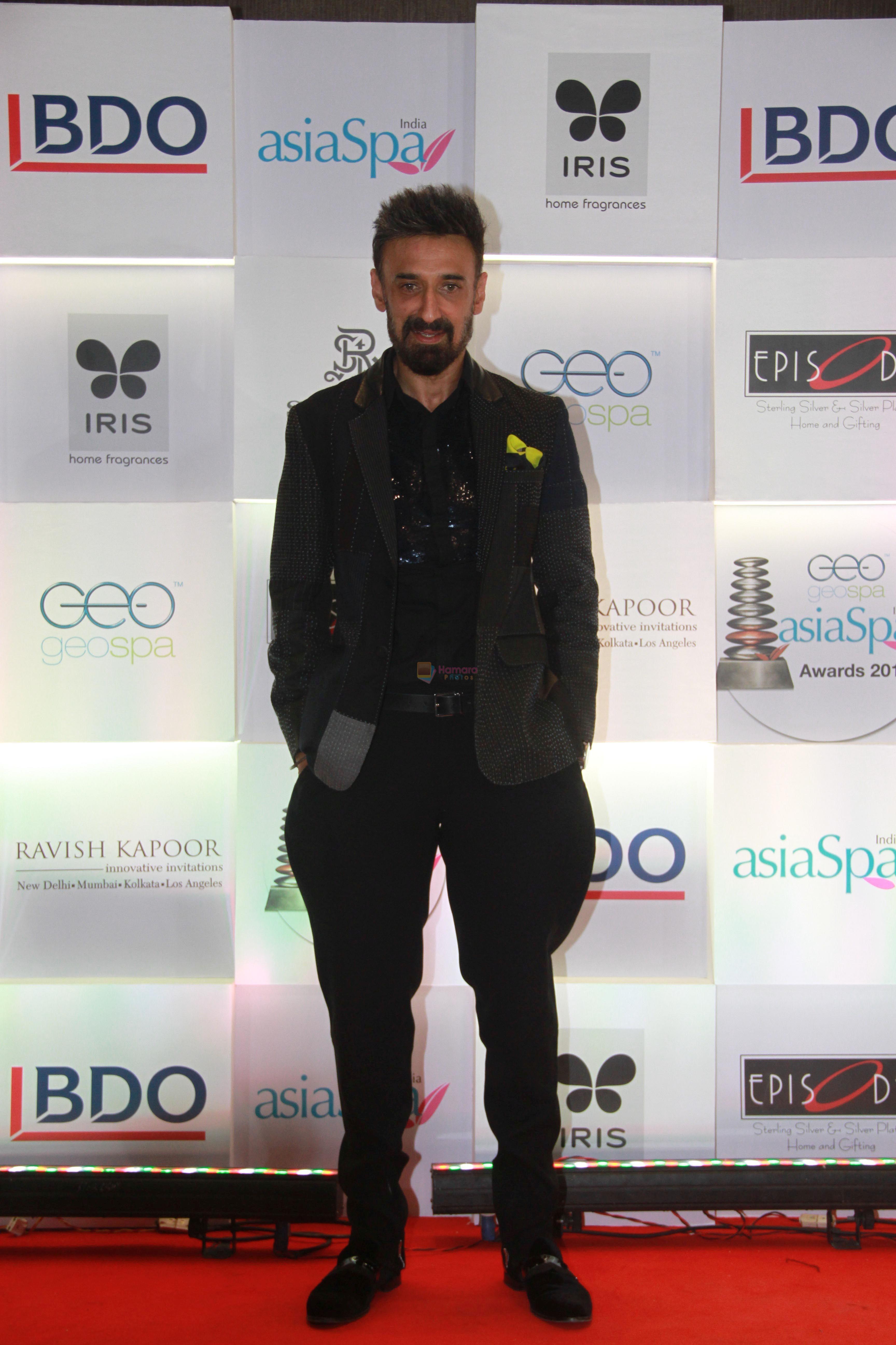 Rahul Dev at 11th Geospa Asiaspa India Awards 2018 on 24th April 2018