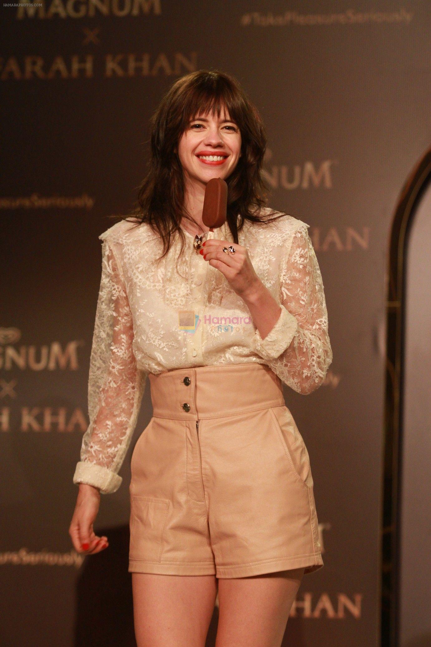 Kalki Koechlin unveil a collection of jewels in collaboration with Magnum on 24th April 2018