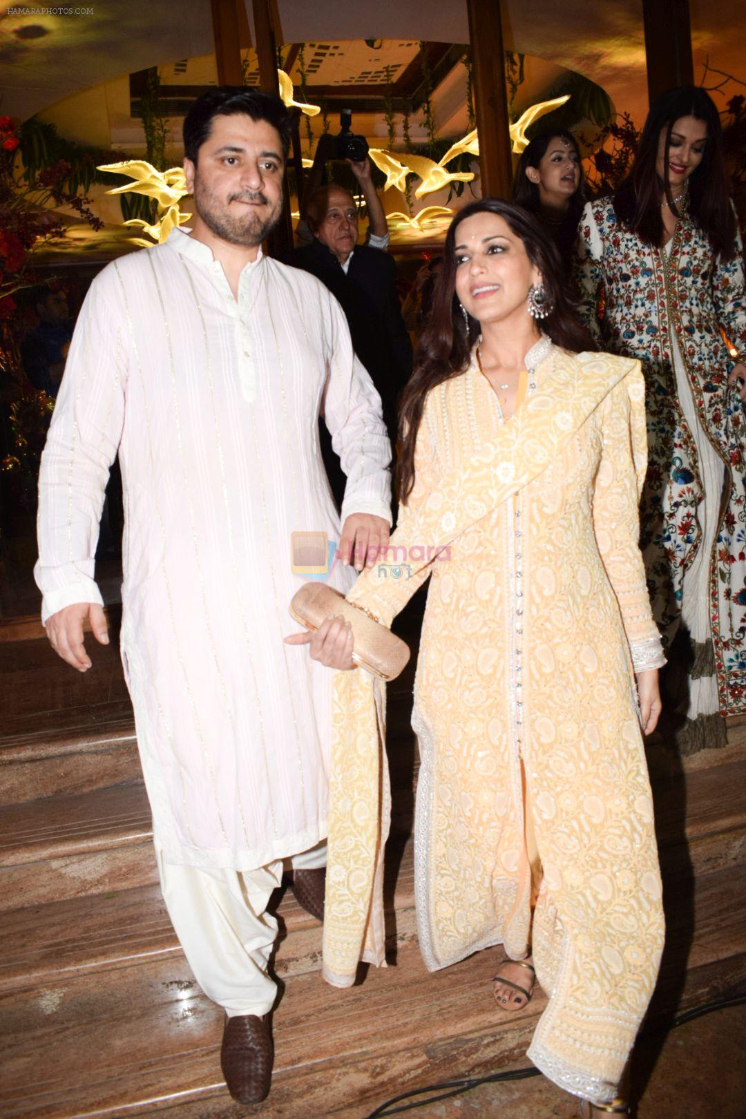 Sonali Bendre attend a wedding reception at The Club andheri in mumbai on 22nd April 2018