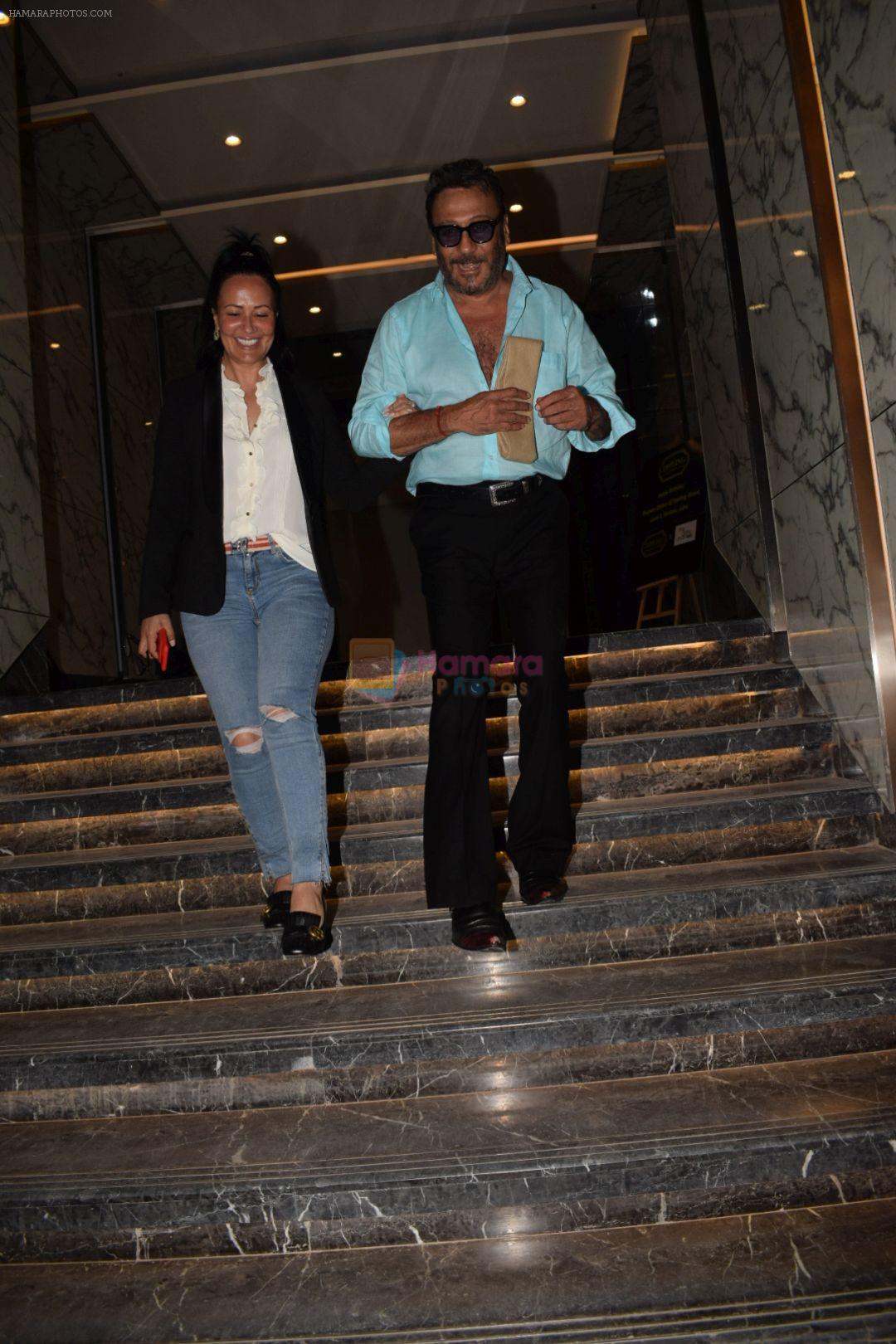 Jackie Shroff at Poonam dhillon birthday party in juhu on 18th April 2018