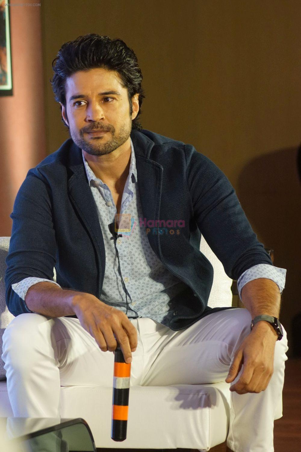 Rajeev Khandelwal at the press conference For Its Upcoming Chat Show Juzzbaatt on 27th April 2018