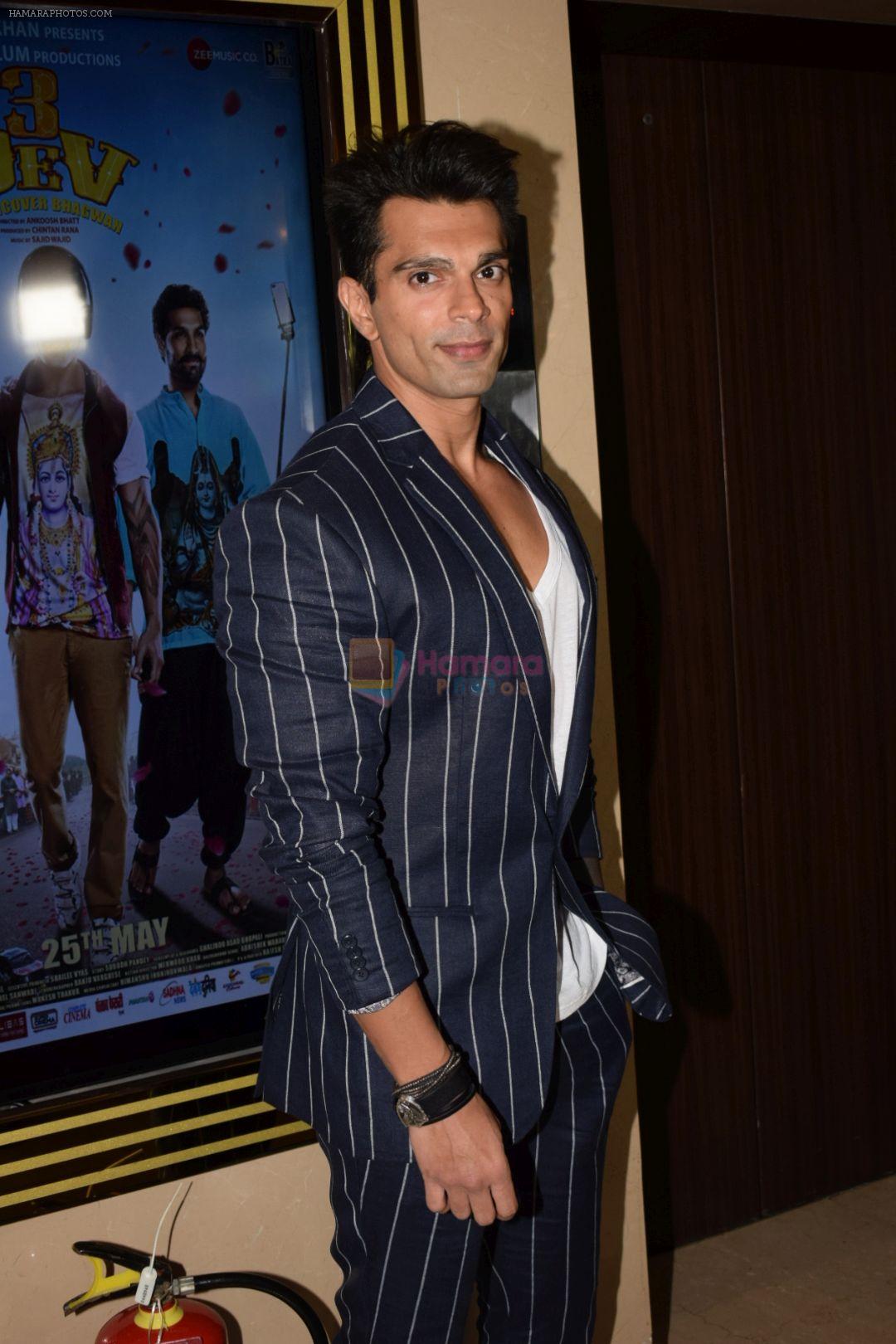 Karan Singh Grover at the Trailer  Launch of Film 3 Dev on 27th April 2018