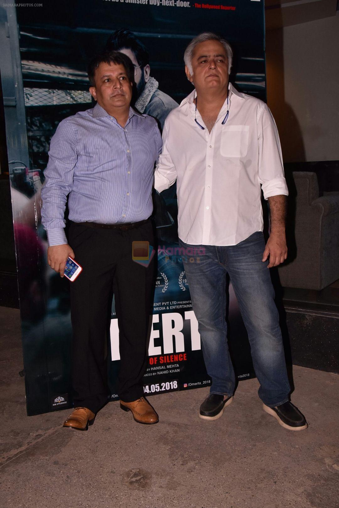 Hansal Mehta at the Screening Of Film Omerta on 30th April 2018