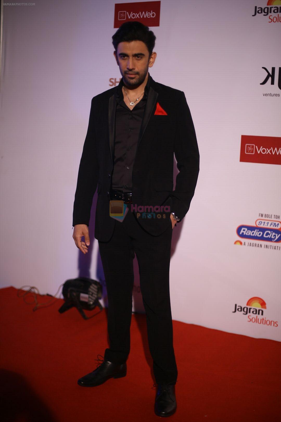 Amit Sadh at the Red Carpet Of 16th Dada Saheb Phalke Film Foundation Awards on 29th April 2018