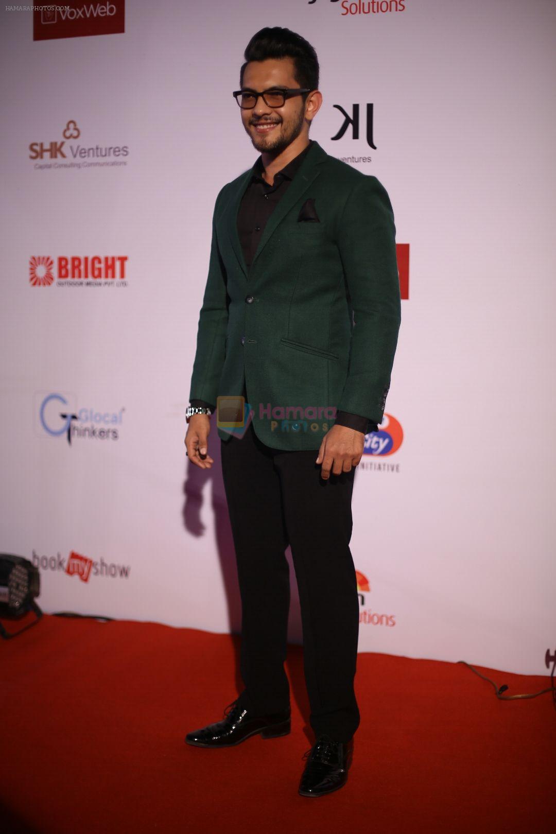Aditya Narayan at the Red Carpet Of 16th Dada Saheb Phalke Film Foundation Awards on 29th April 2018