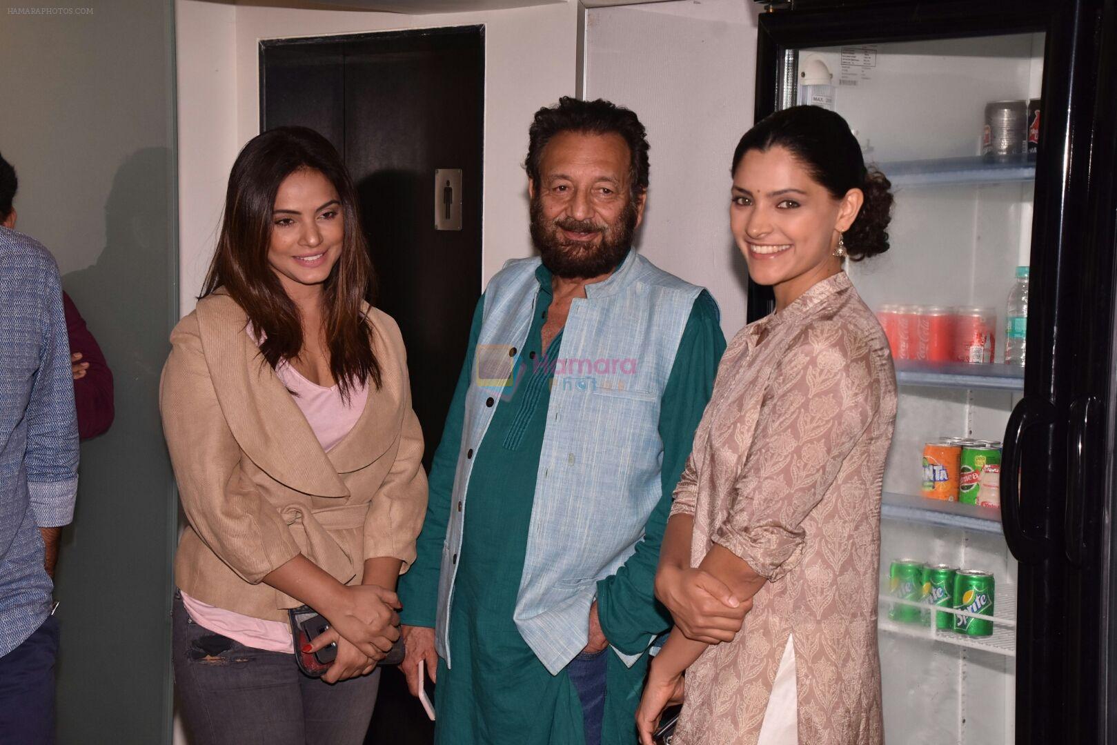 Neetu Chandra, Shekhar Kapur, Saiyami Kher at the Screening Of Film Omerta on 30th April 2018