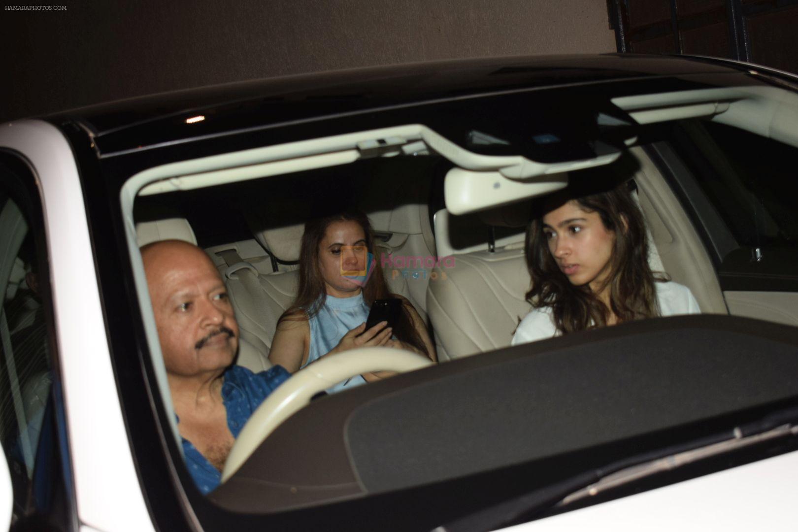 spotted at Sussanne Khan's house as they celebrated thier son's birthday in mumbai on 1st May 2018