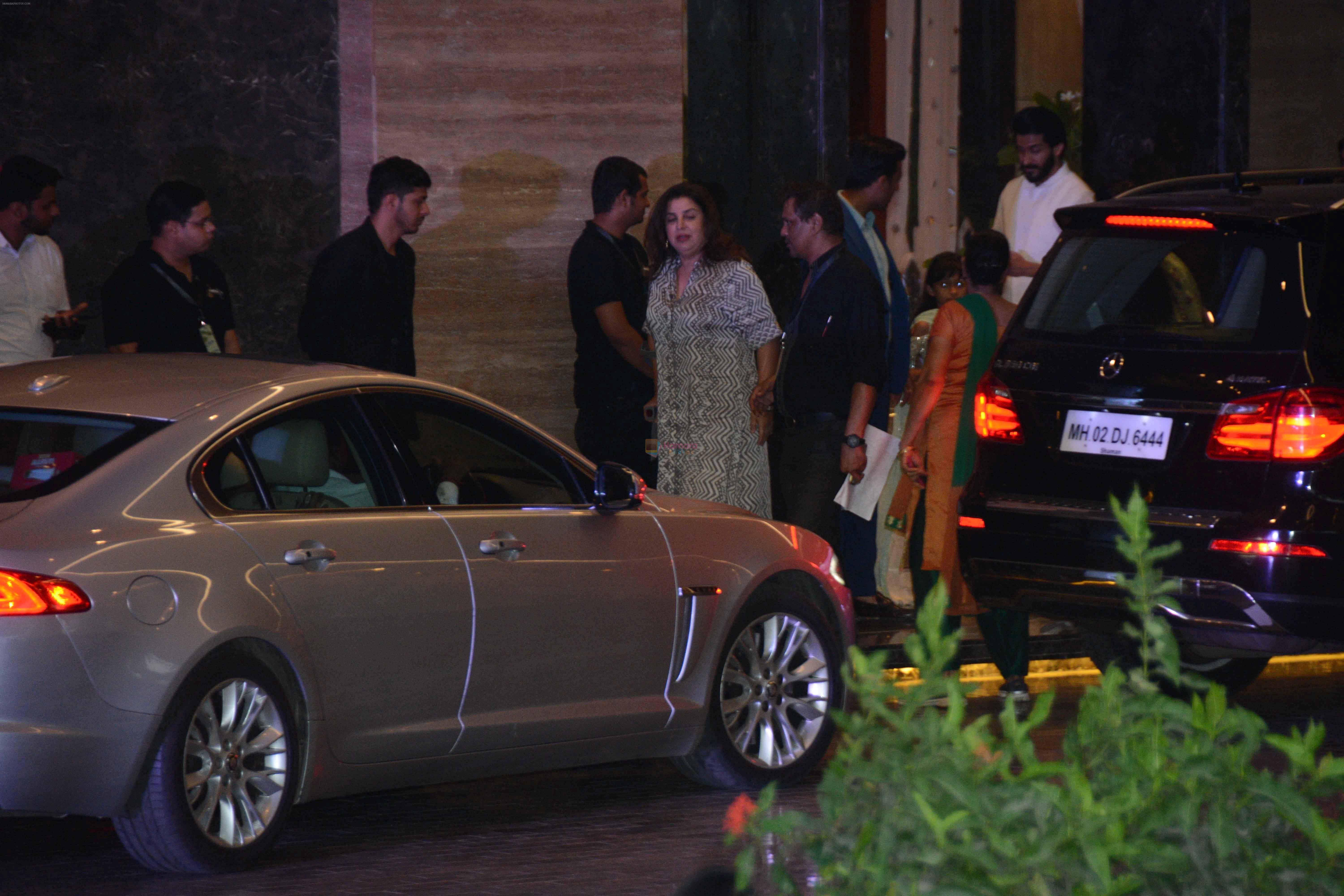 Farah Khan at Sonam Kapoor's Sangeet n Mehndi at bkc in mumbai on 7th May 2018