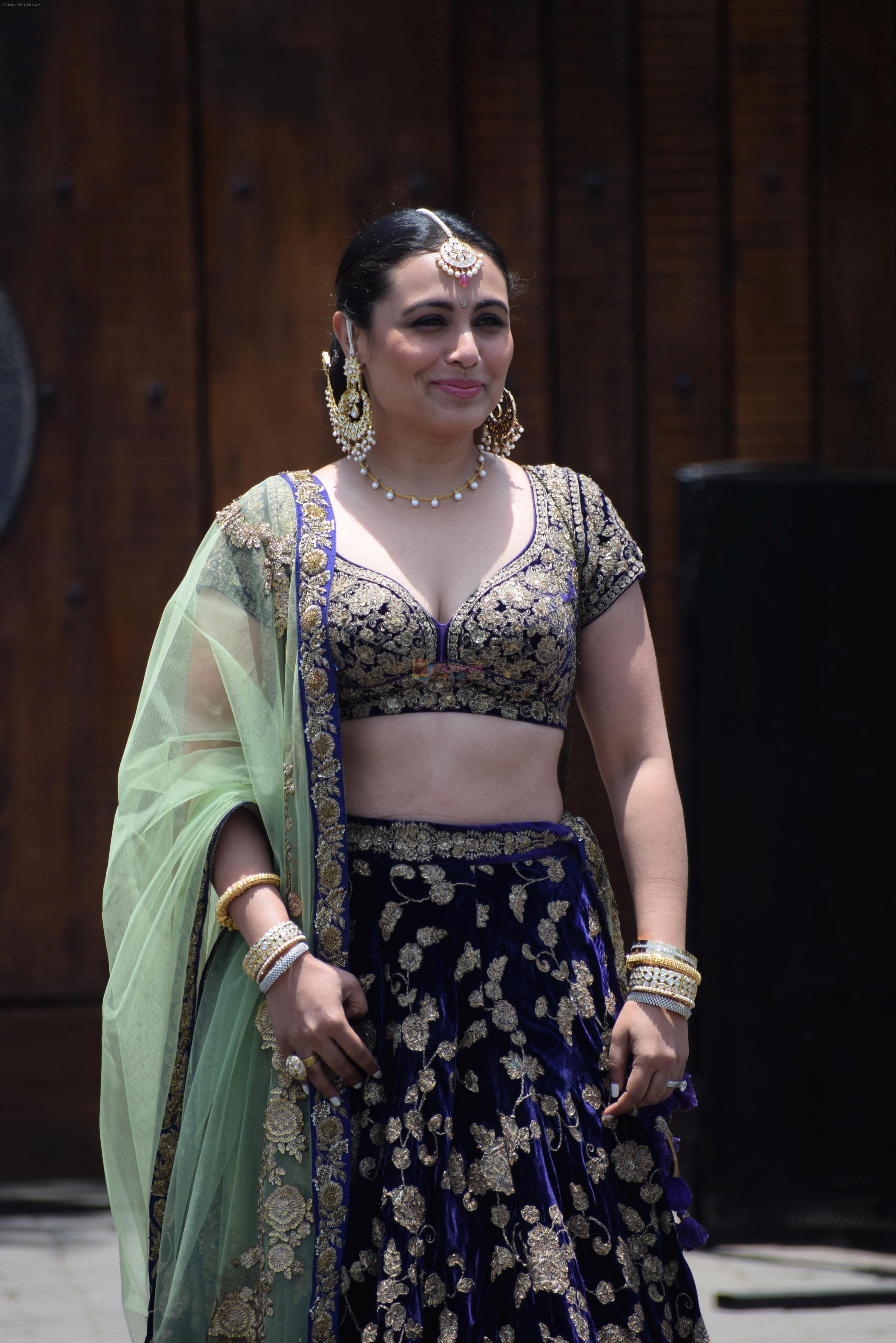 Rani Mukerji at Sonam Kapoor Anand Ahuja's wedding in rockdale bandra on 8th May 2018